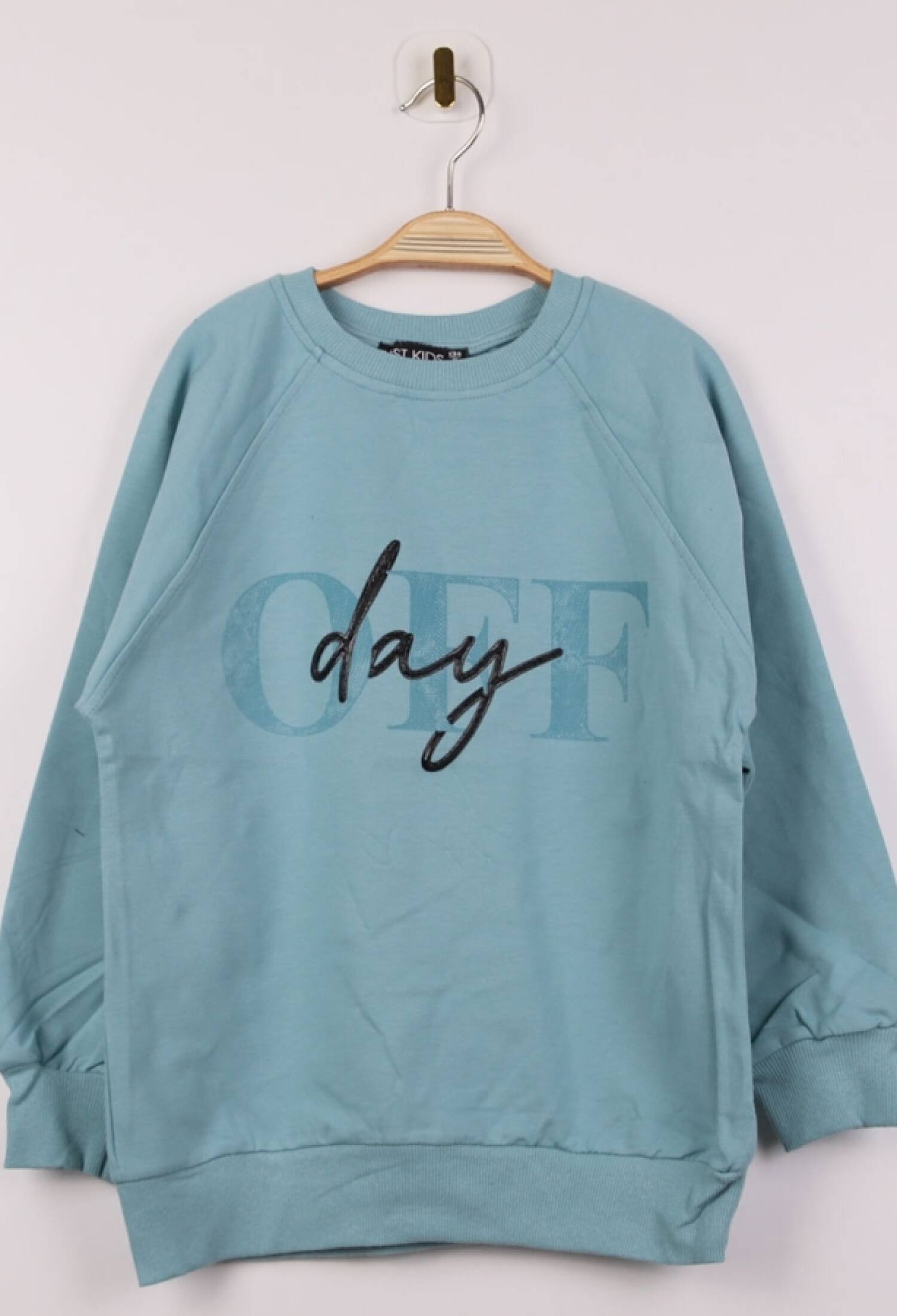 Day Off Baskılı Erkek Sweat - Brand: FİRST KİDS - Kids & Bby Clothes From Peralane Kids Turkey