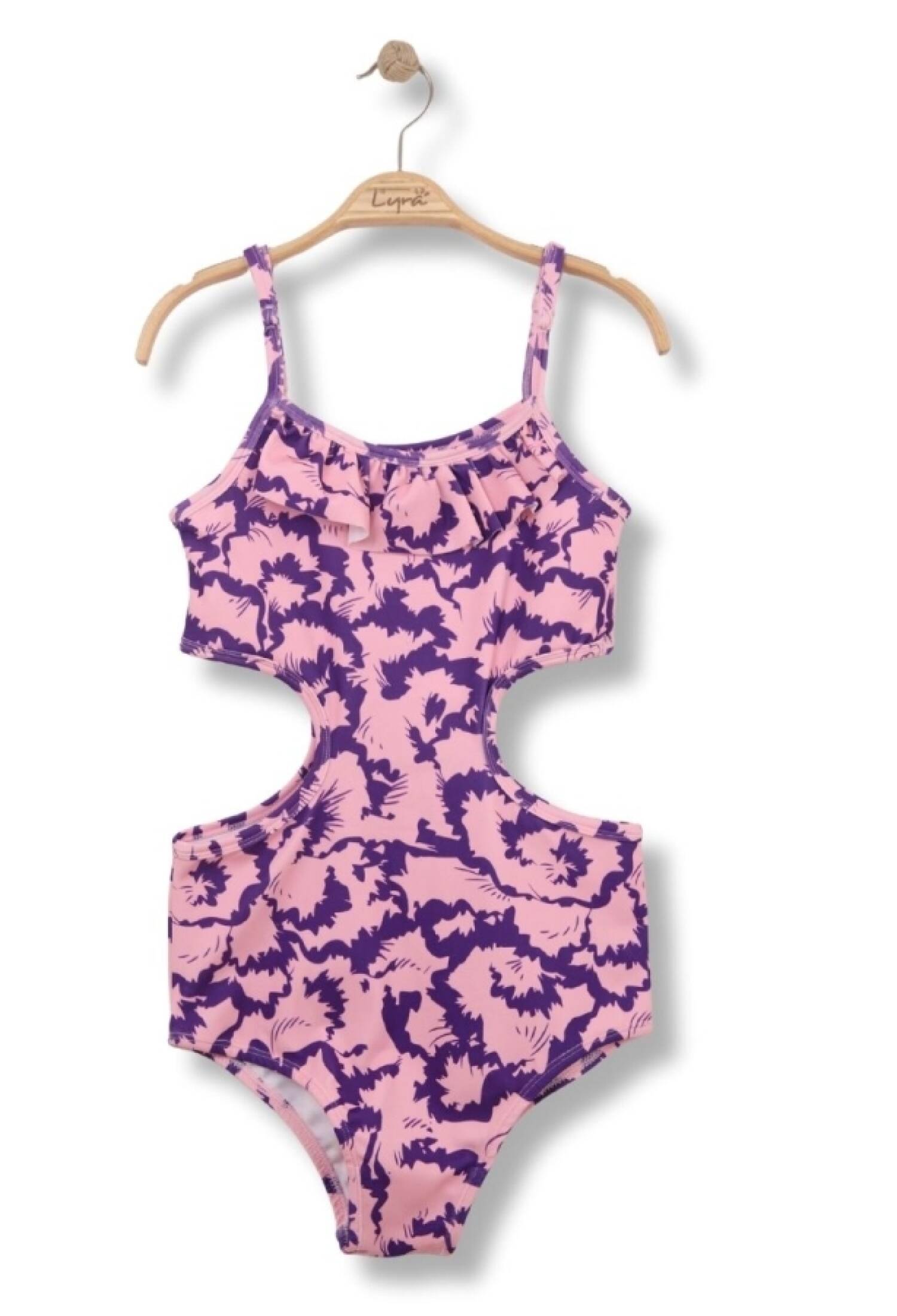 Desenli Kız Mayo - Brand: LYRA KİDS - Kids & Bby Clothes From Peralane Kids Turkey