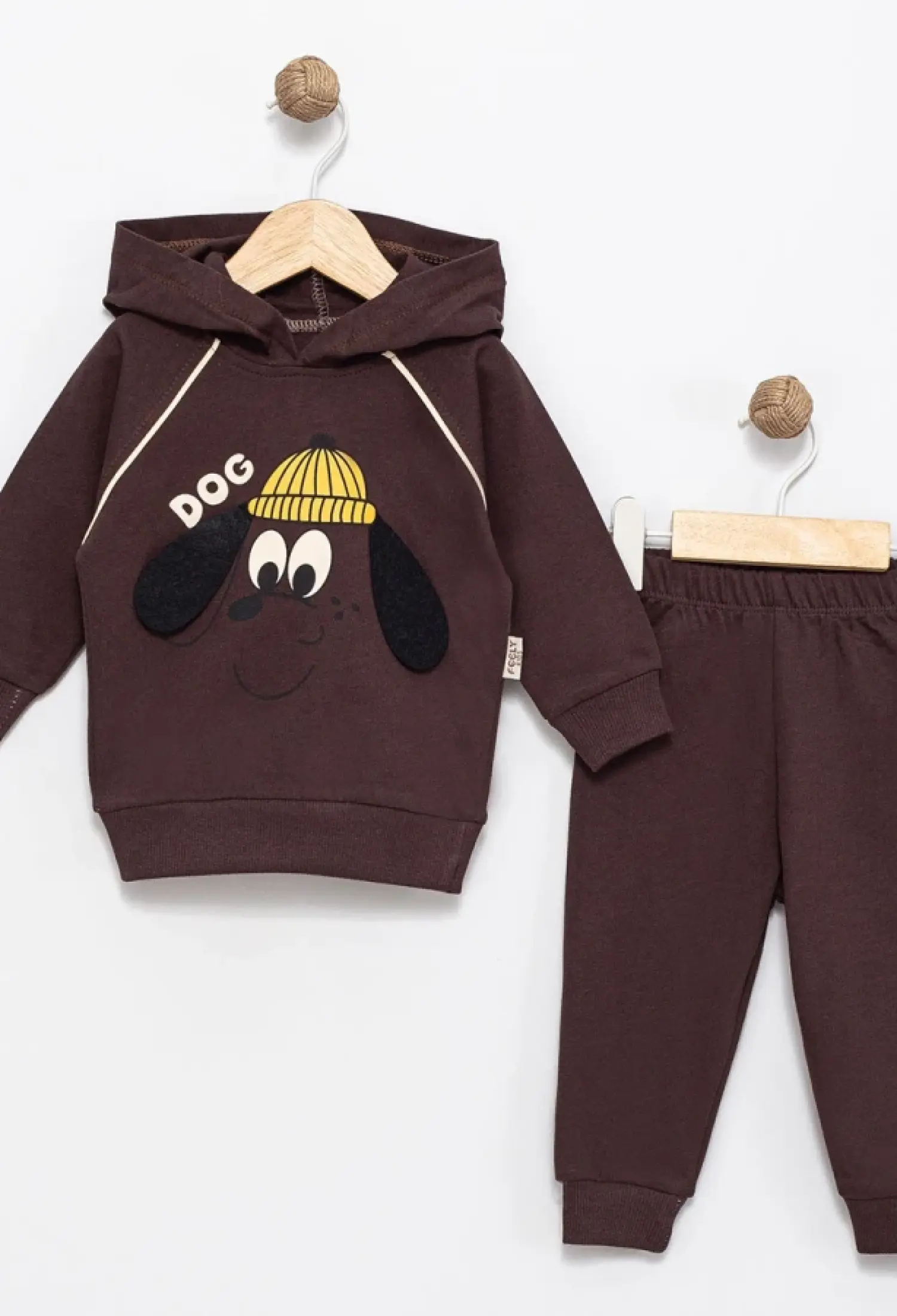 Dog Baskılı Erkek Bebe Takım - Brand: FEELY KİDS - Kids & Bby Clothes From Peralane Kids Turkey