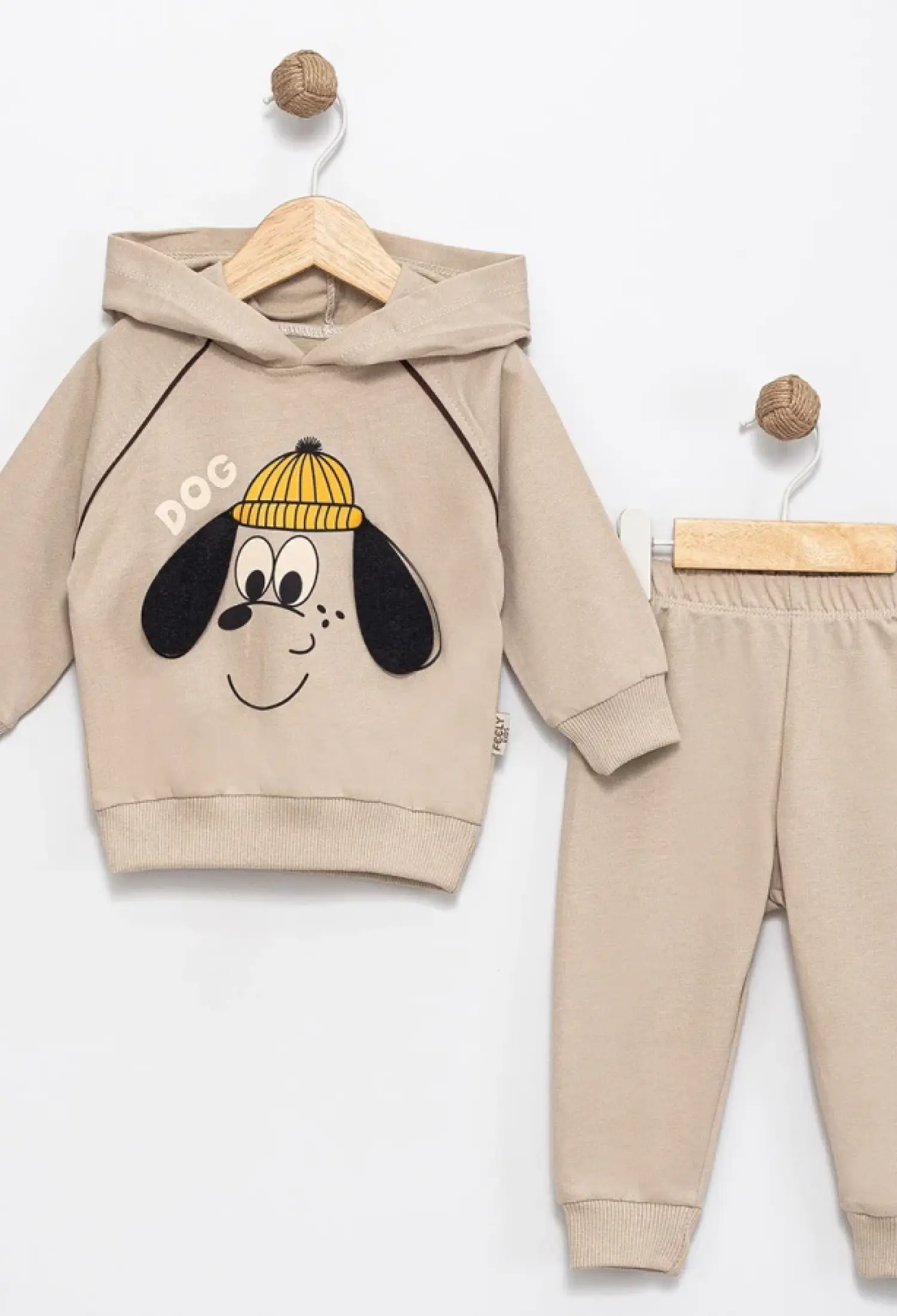 Dog Baskılı Erkek Bebe Takım - Brand: FEELY KİDS - Kids & Bby Clothes From Peralane Kids Turkey