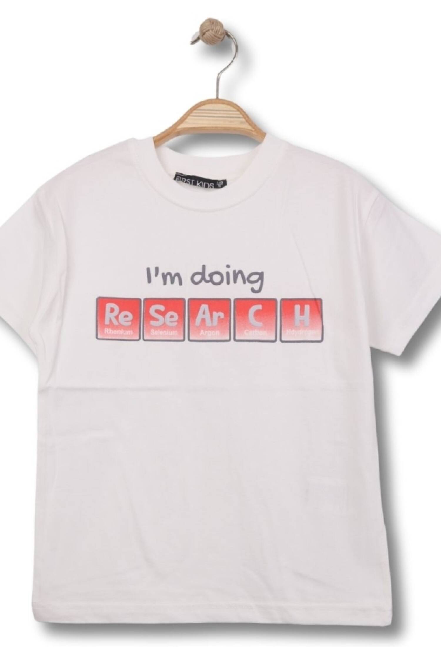 Doing Baskılı Erkek Tişört - Brand: FİRST KİDS - Kids & Bby Clothes From Peralane Kids Turkey