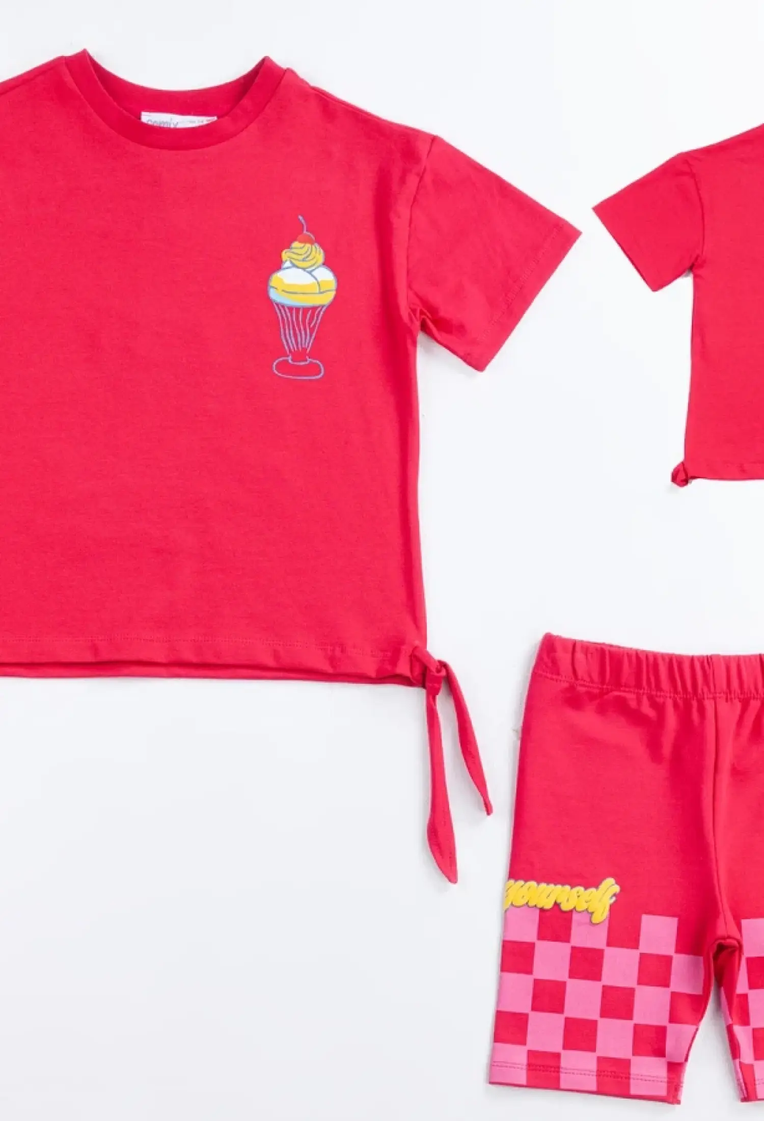 Dondurma Baskılı Kız Takım - Brand: COMİX - Kids & Bby Clothes From Peralane Kids Turkey
