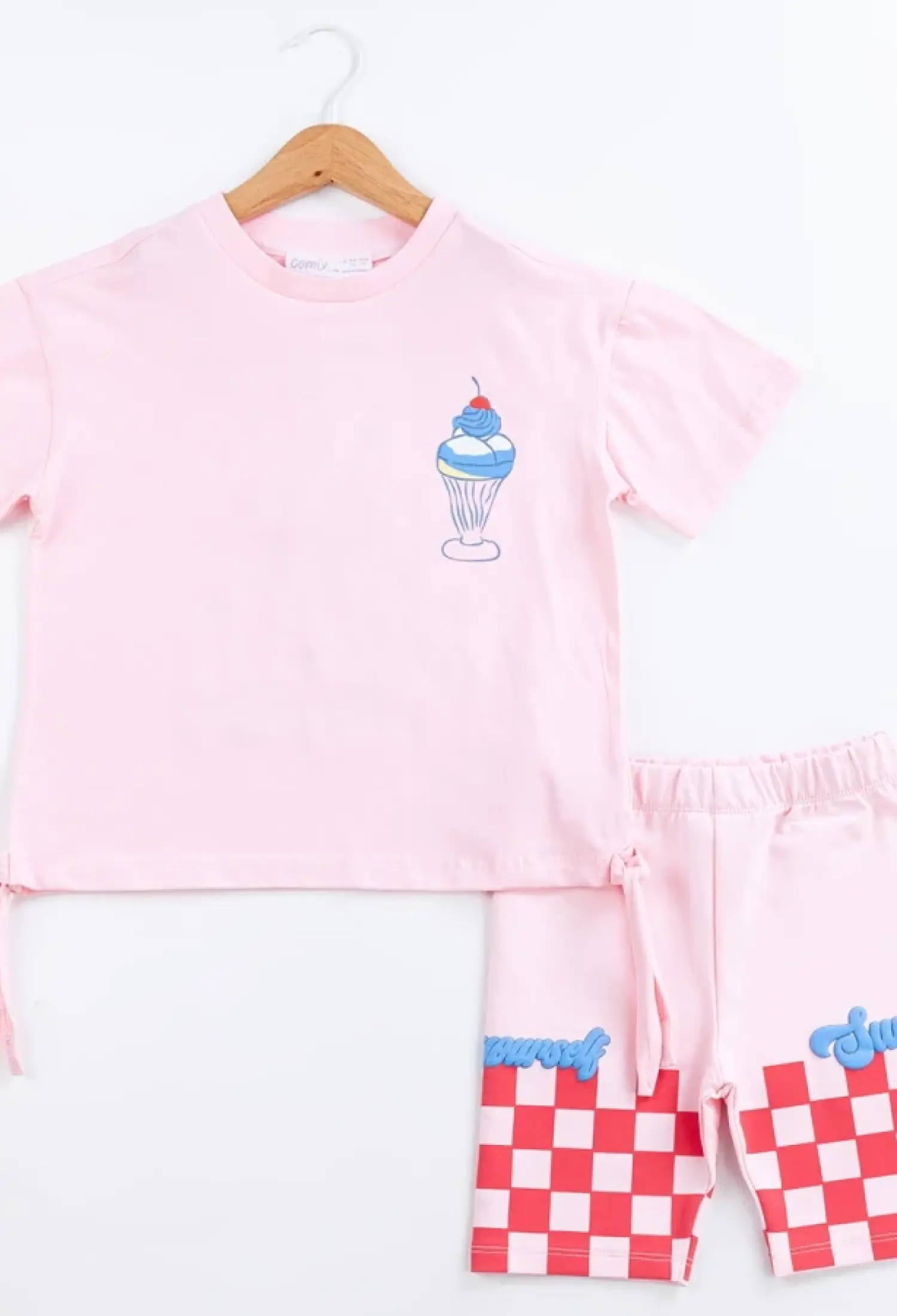 Dondurma Baskılı Kız Takım - Brand: COMİX - Kids & Bby Clothes From Peralane Kids Turkey