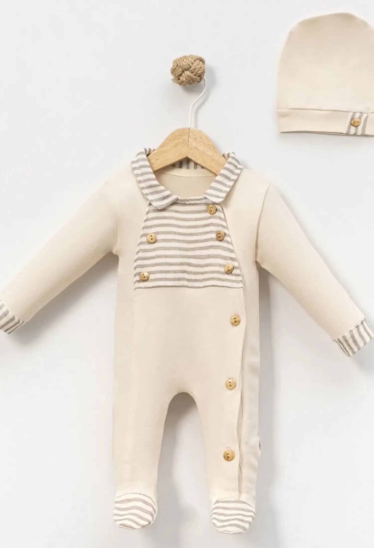 Düğmeli Erkek Bebe Tulum - Brand: BEBLY - Kids & Bby Clothes From Peralane Kids Turkey