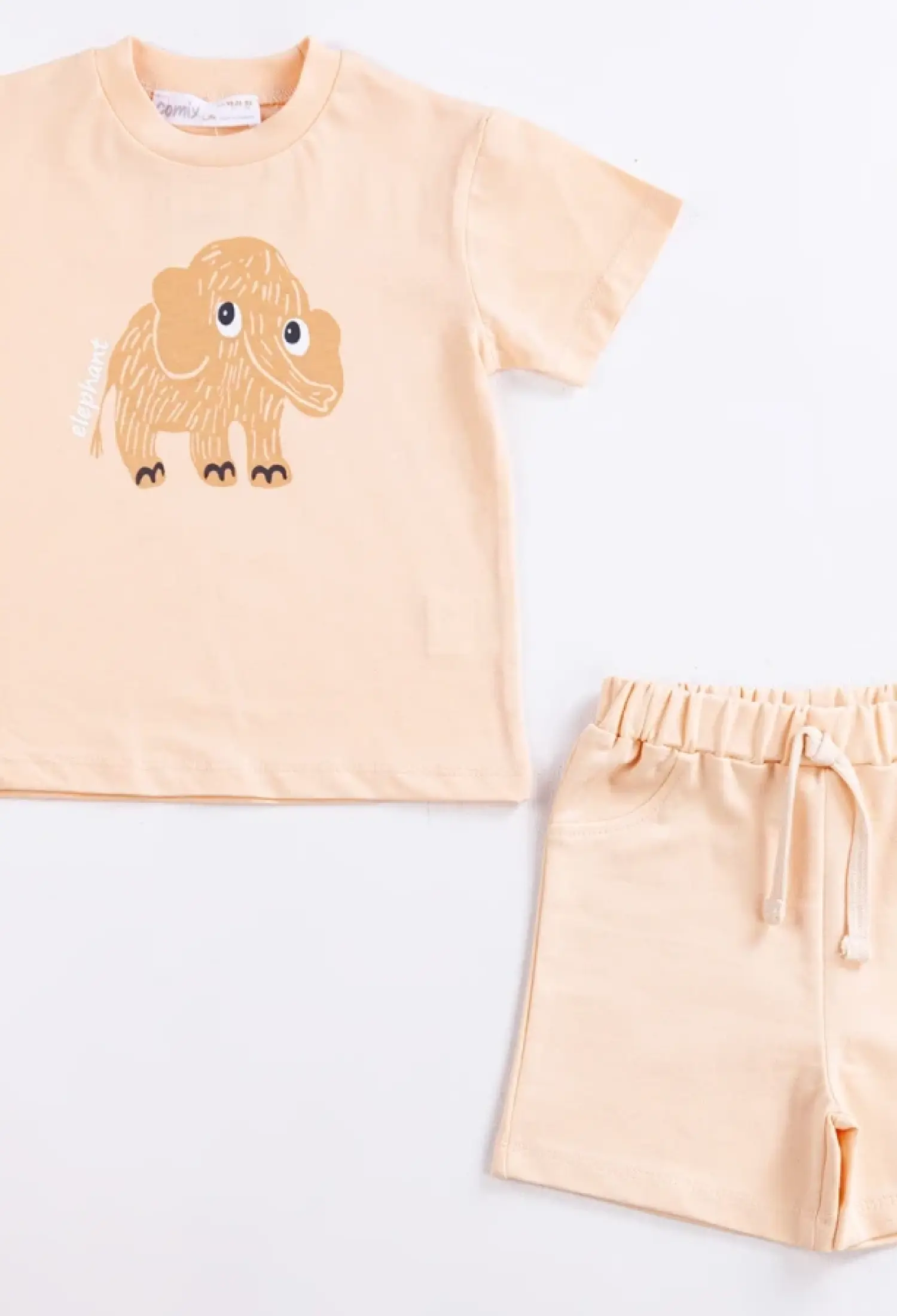 Elephant Baskılı Erkek Bebe Takım - Brand: COMİX - Kids & Bby Clothes From Peralane Kids Turkey