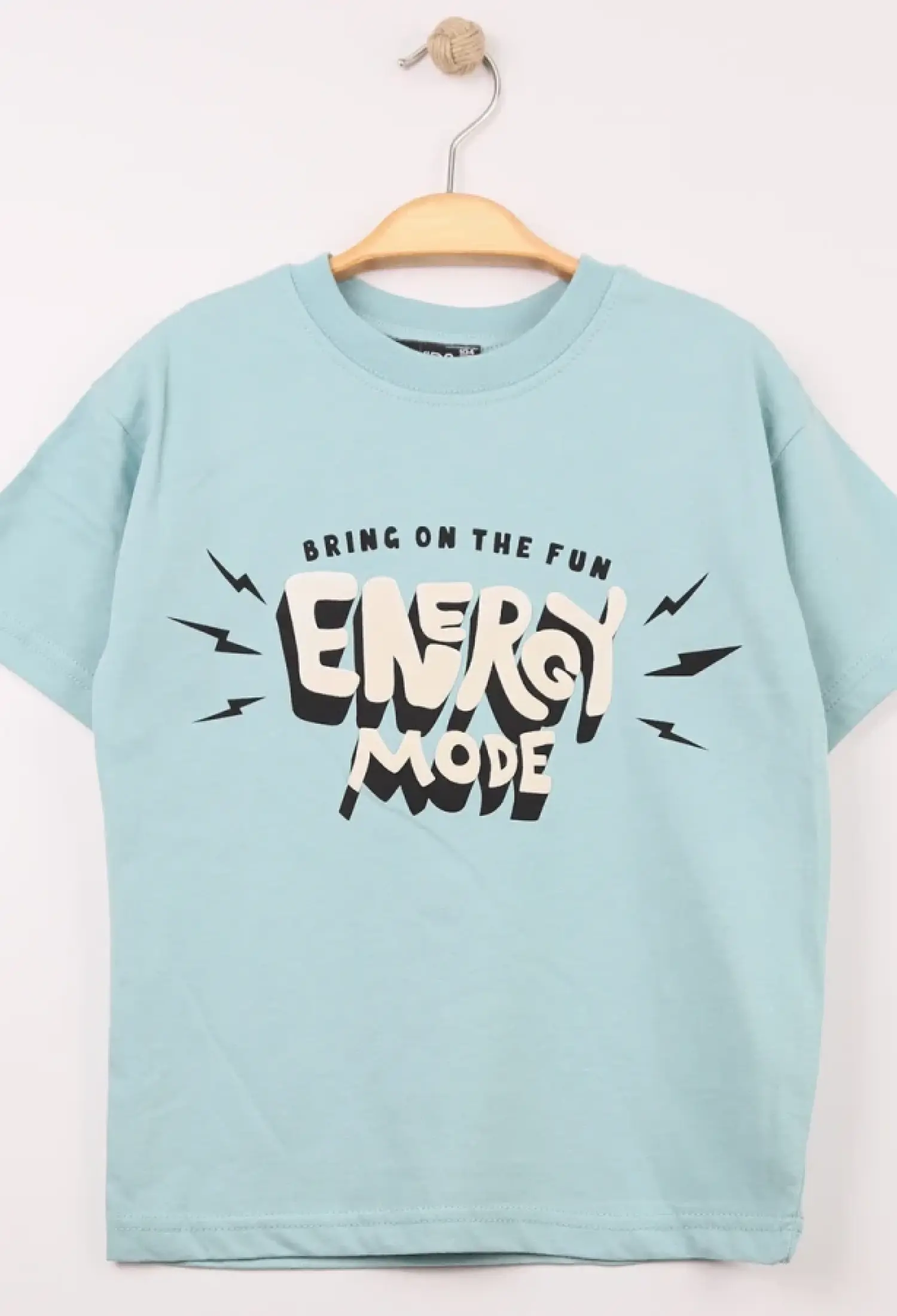 Energy Baskılı Erkek Tişört - Brand: FİRST KİDS - Kids & Bby Clothes From Peralane Kids Turkey