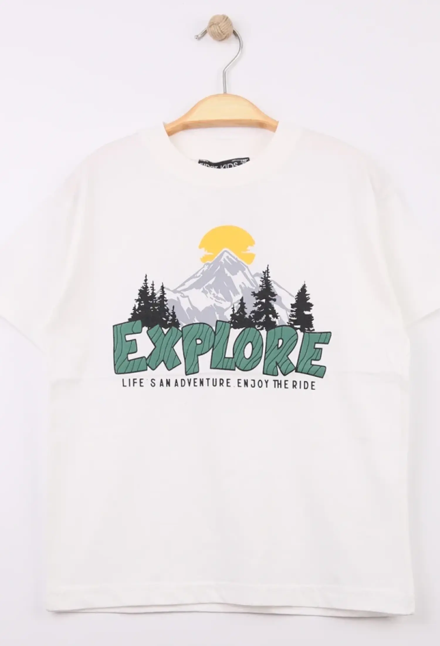 Explore Baskılı Erkek Tişört - Brand: FİRST KİDS - Kids & Bby Clothes From Peralane Kids Turkey