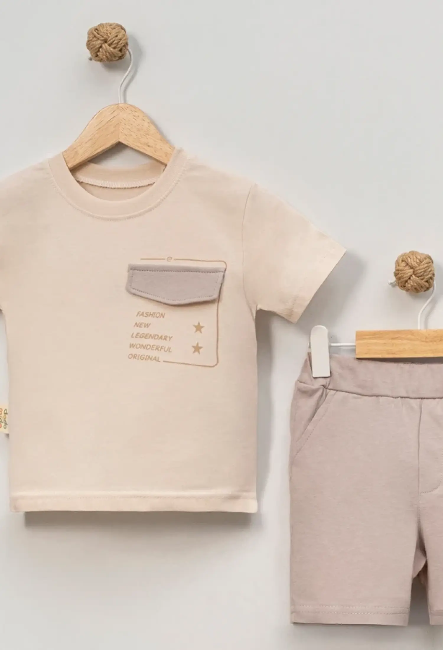 Fashion Baskılı Erkek Takım - Brand: EYMUS - Kids & Bby Clothes From Peralane Kids Turkey