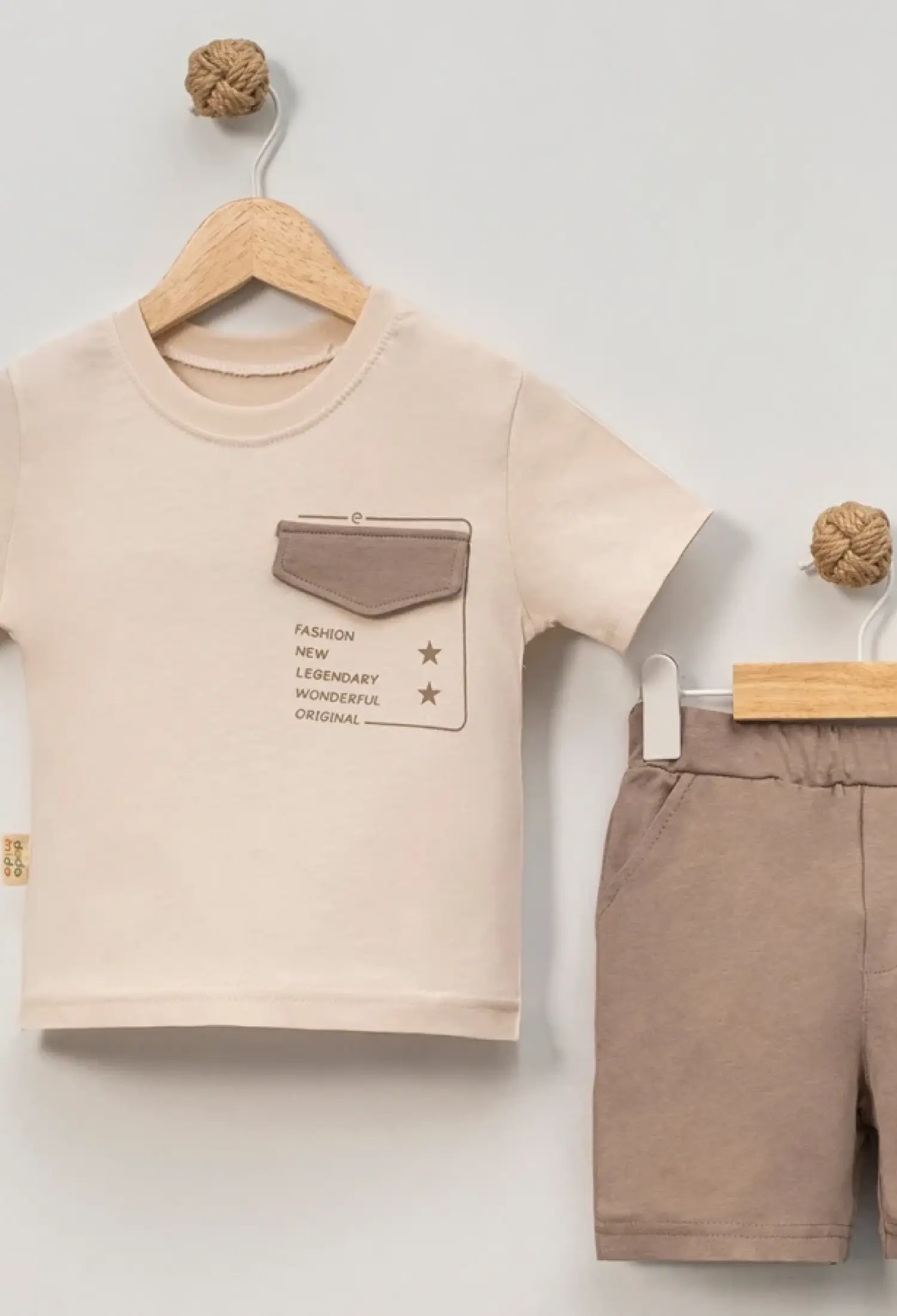 Fashion Baskılı Erkek Takım - Brand: EYMUS - Kids & Bby Clothes From Peralane Kids Turkey