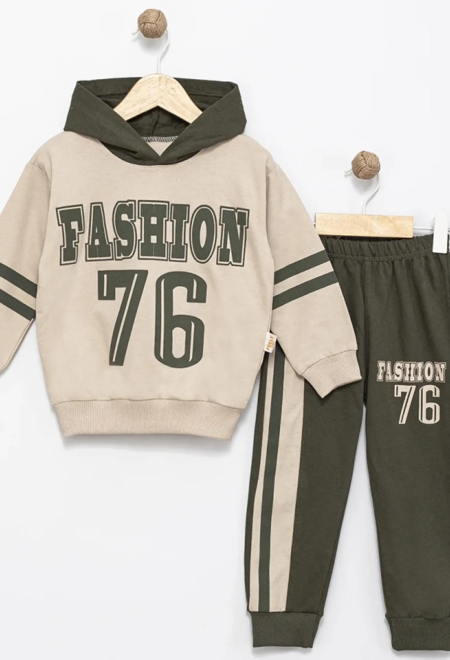 Fashion Baskılı Kapşonlu Erkek Takım - Brand: FEELY KİDS - Kids & Bby Clothes From Peralane Kids Turkey