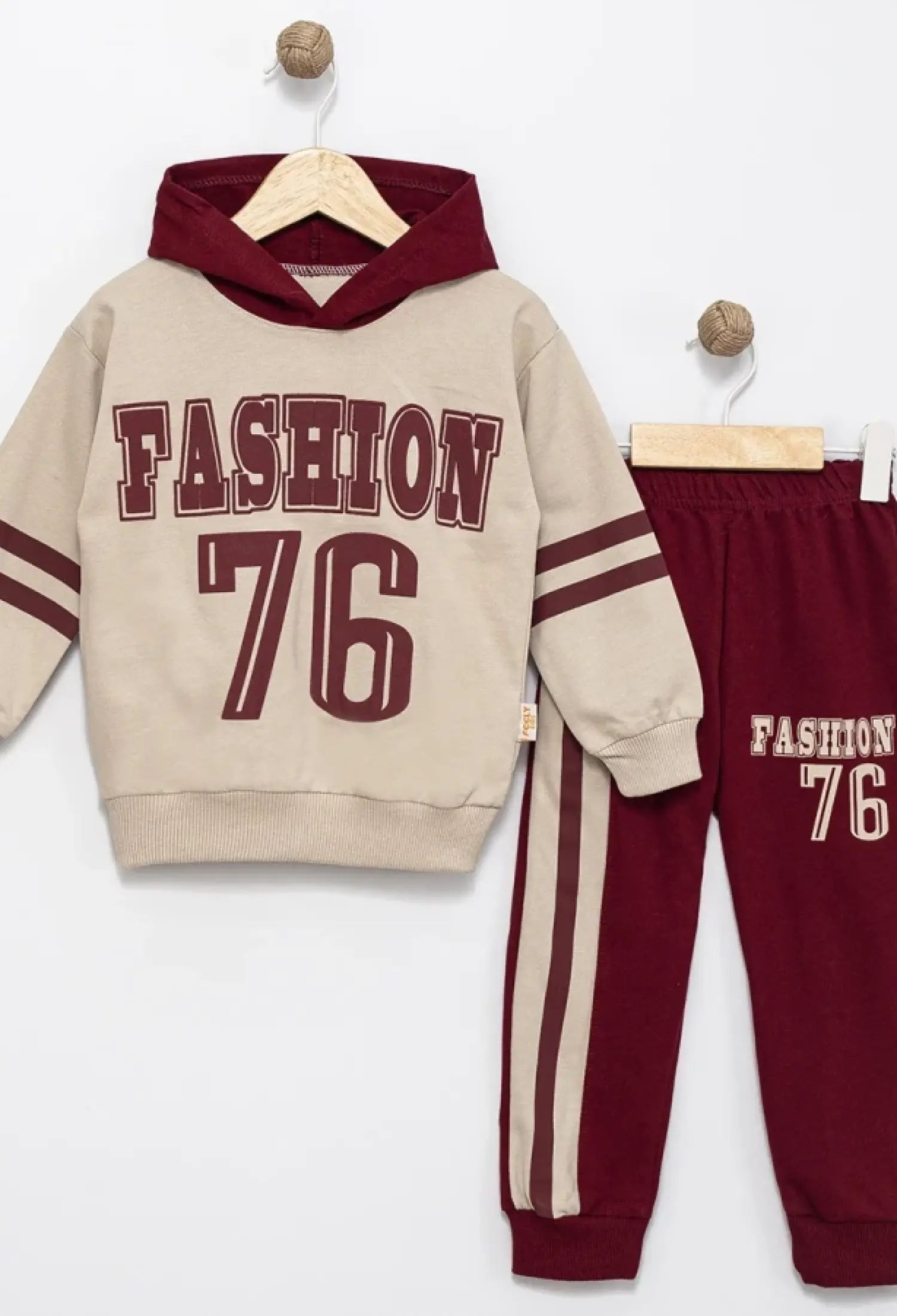 Fashion Baskılı Kapşonlu Erkek Takım - Brand: FEELY KİDS - Kids & Bby Clothes From Peralane Kids Turkey