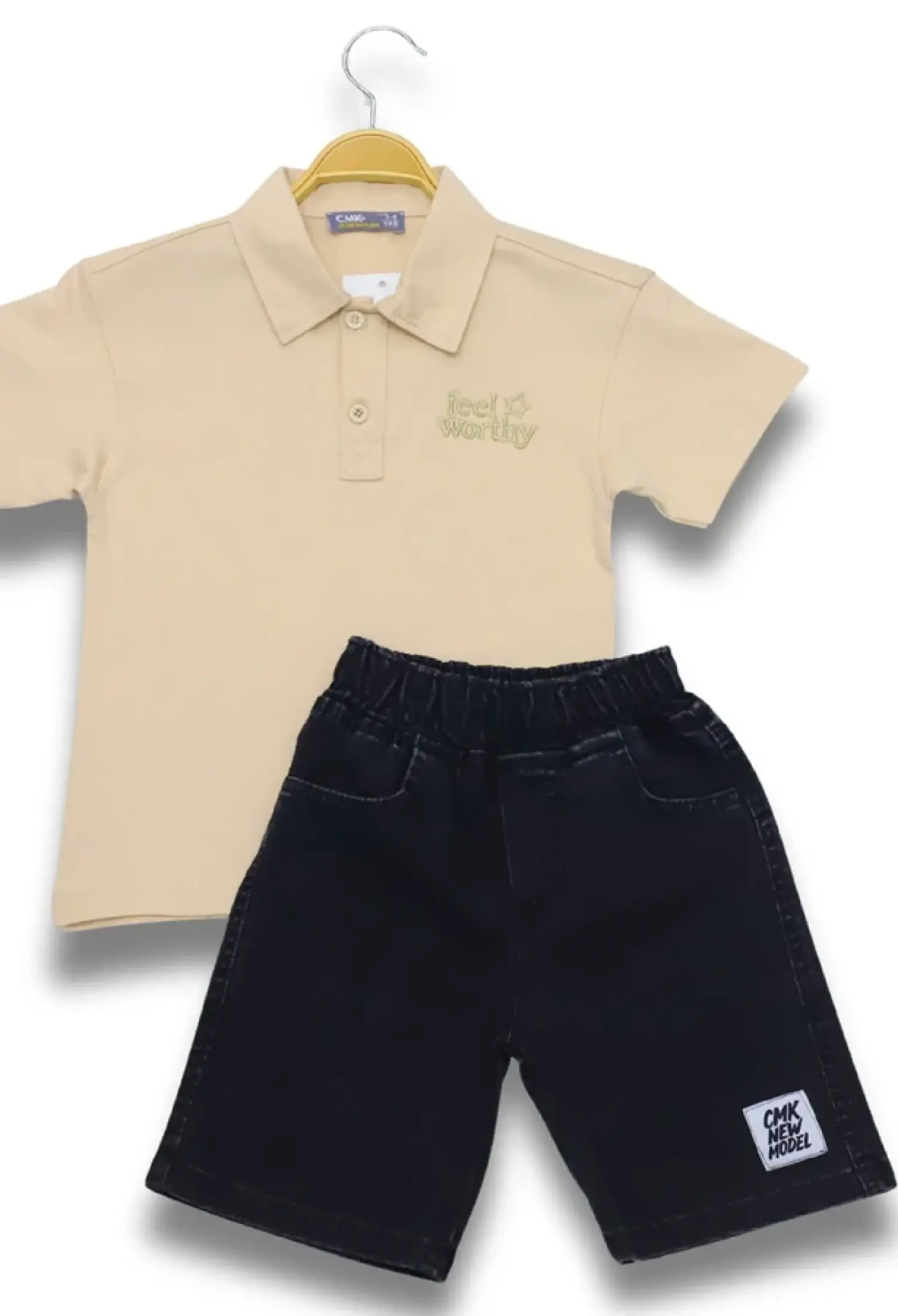 Feel Baskılı Erkek Takım - Brand: CMK - Kids & Bby Clothes From Peralane Kids Turkey