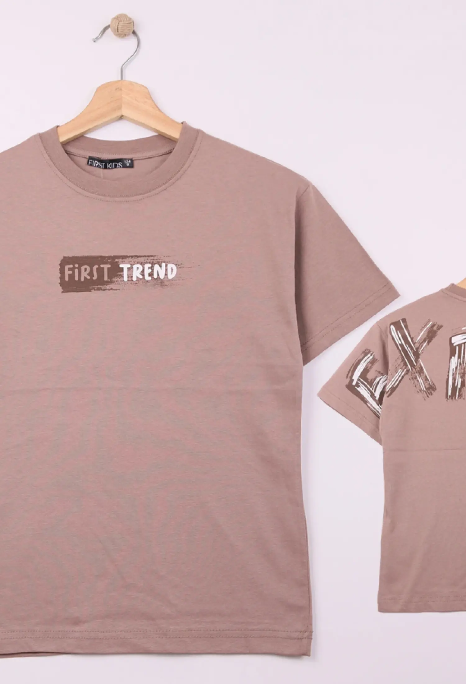 First Baskılı Erkek Tişört - Brand: FİRST KİDS - Kids & Bby Clothes From Peralane Kids Turkey