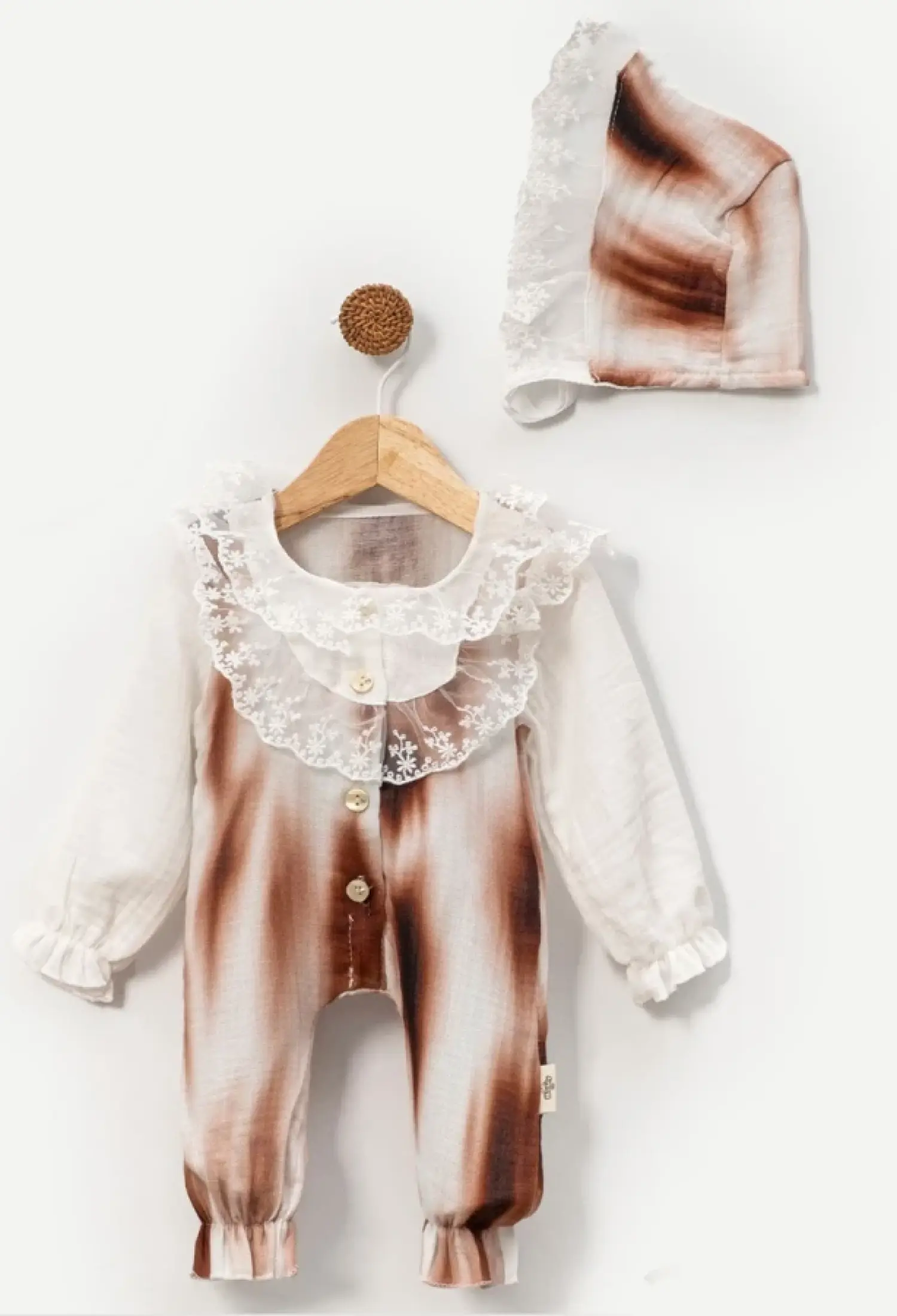 Fistolu Kız Bebe Tulum - Brand: BEBLY - Kids & Bby Clothes From Peralane Kids Turkey