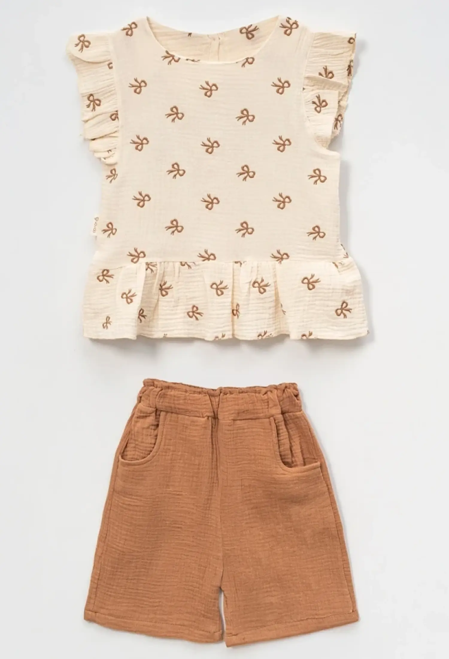Fiyonk Desenli Kız Takım - Brand: VOVİDO - Kids & Bby Clothes From Peralane Kids Turkey