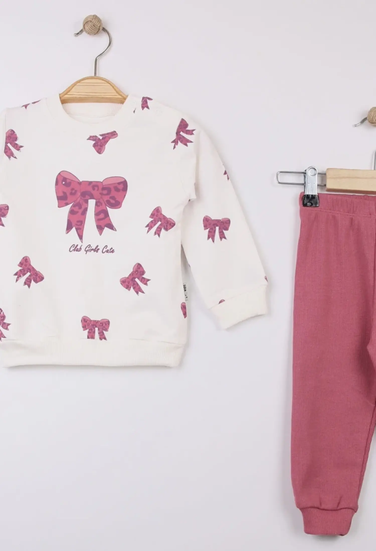 Fiyonk Desenli Kız Takım - Brand: FEELY KİDS - Kids & Bby Clothes From Peralane Kids Turkey