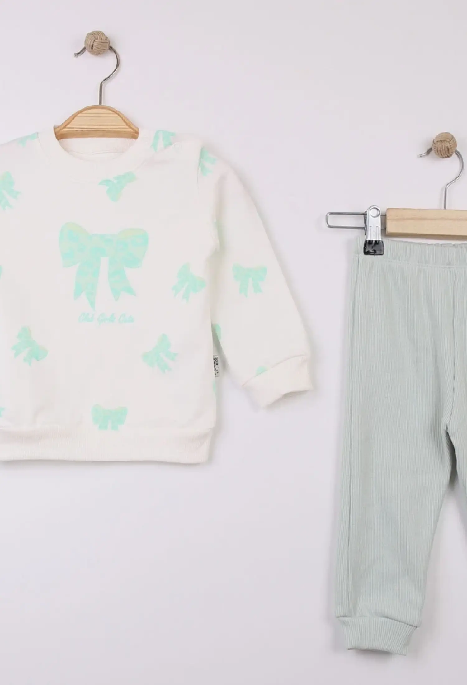 Fiyonk Desenli Kız Takım - Brand: FEELY KİDS - Kids & Bby Clothes From Peralane Kids Turkey