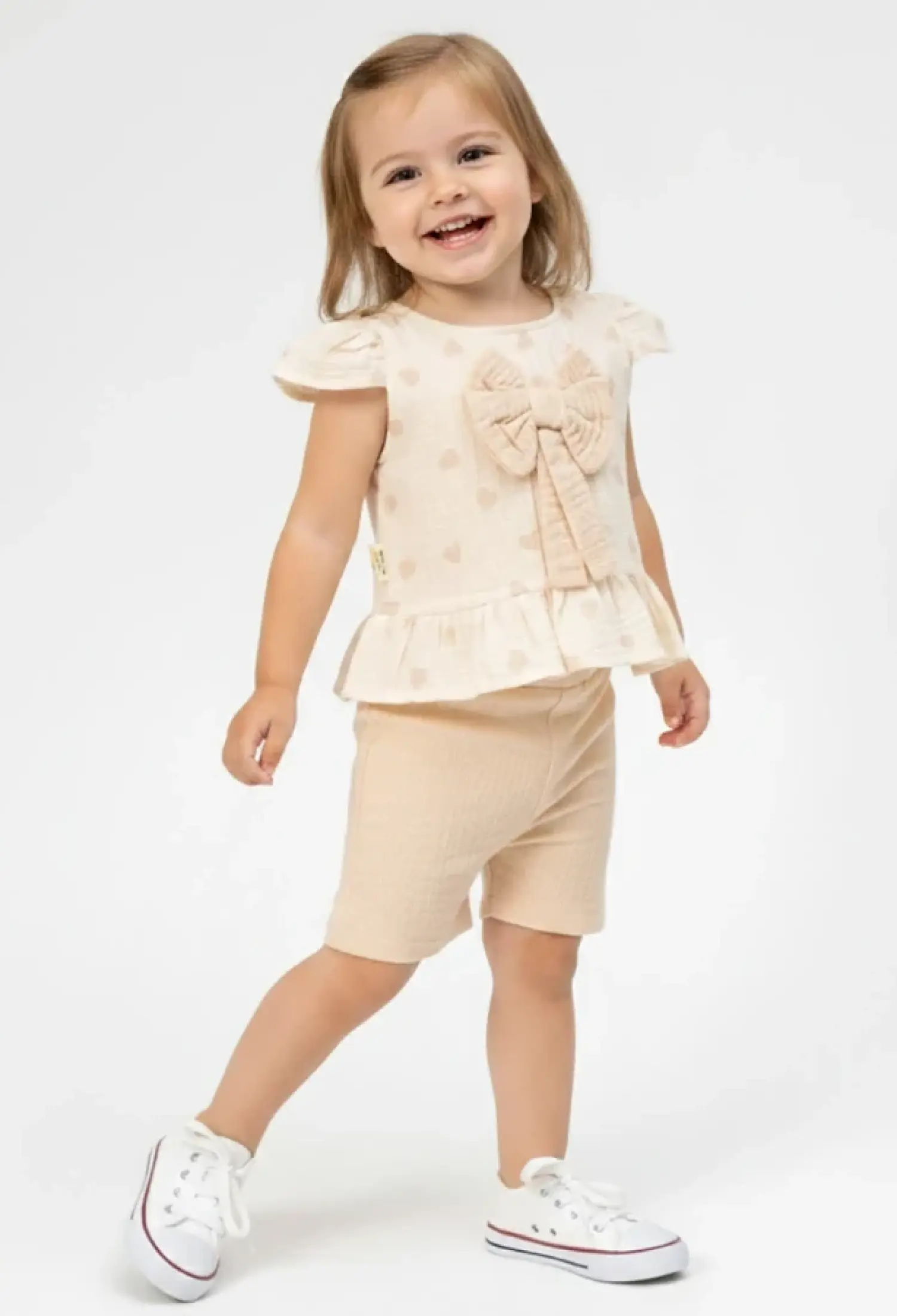 Fiyonk Nakışlı Kız Bebe Takım - Brand: EYMUS - Kids & Bby Clothes From Peralane Kids Turkey