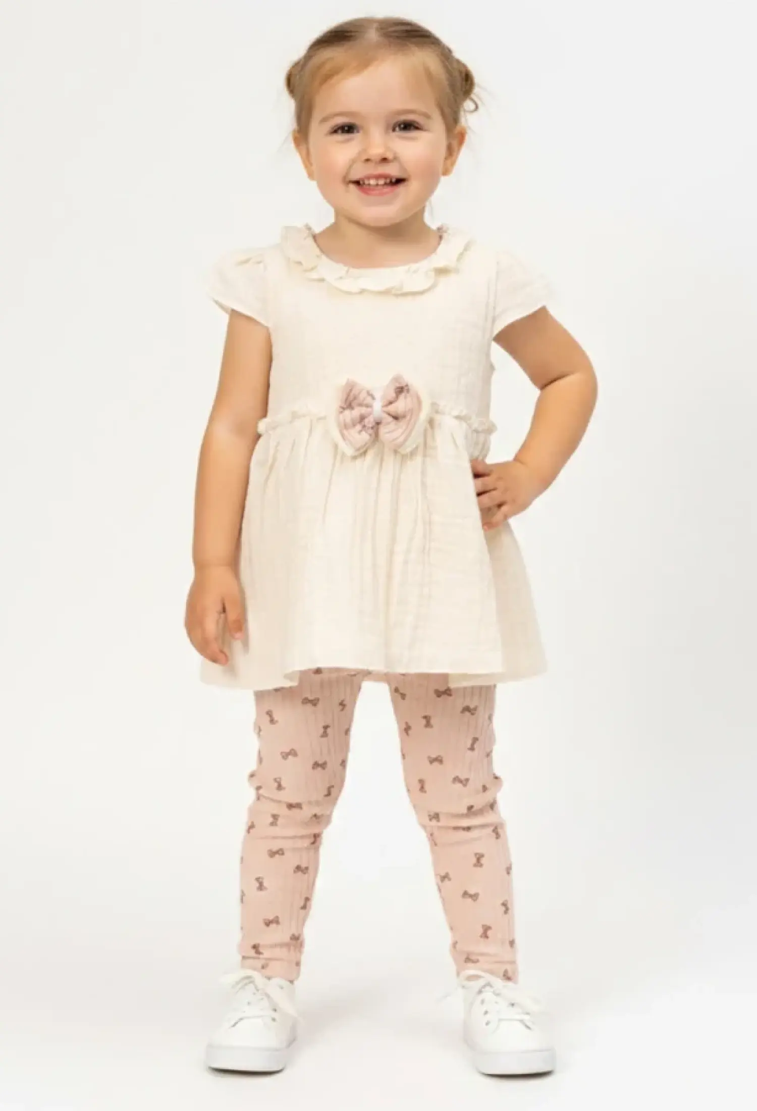 Fiyonk Nakışlı Kız Bebe Takım - Brand: EYMUS - Kids & Bby Clothes From Peralane Kids Turkey