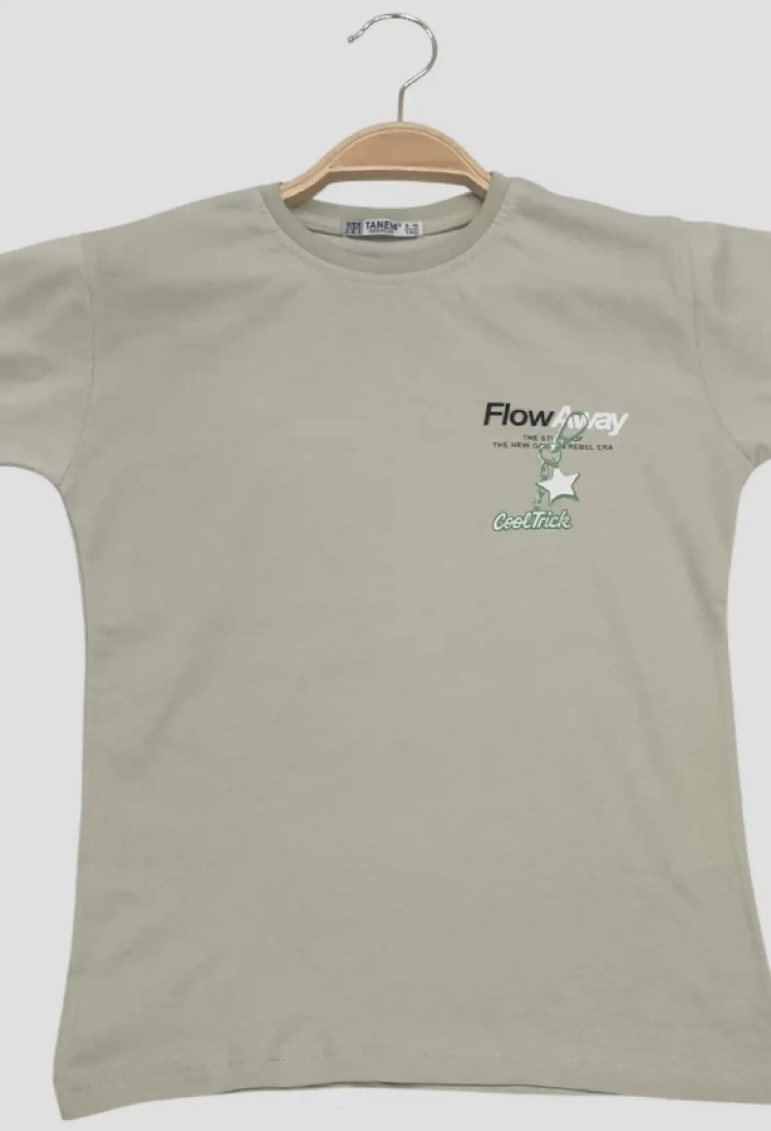 Flow Baskılı Erkek Tişört - Brand: TANEM KİDS - Kids & Bby Clothes From Peralane Kids Turkey