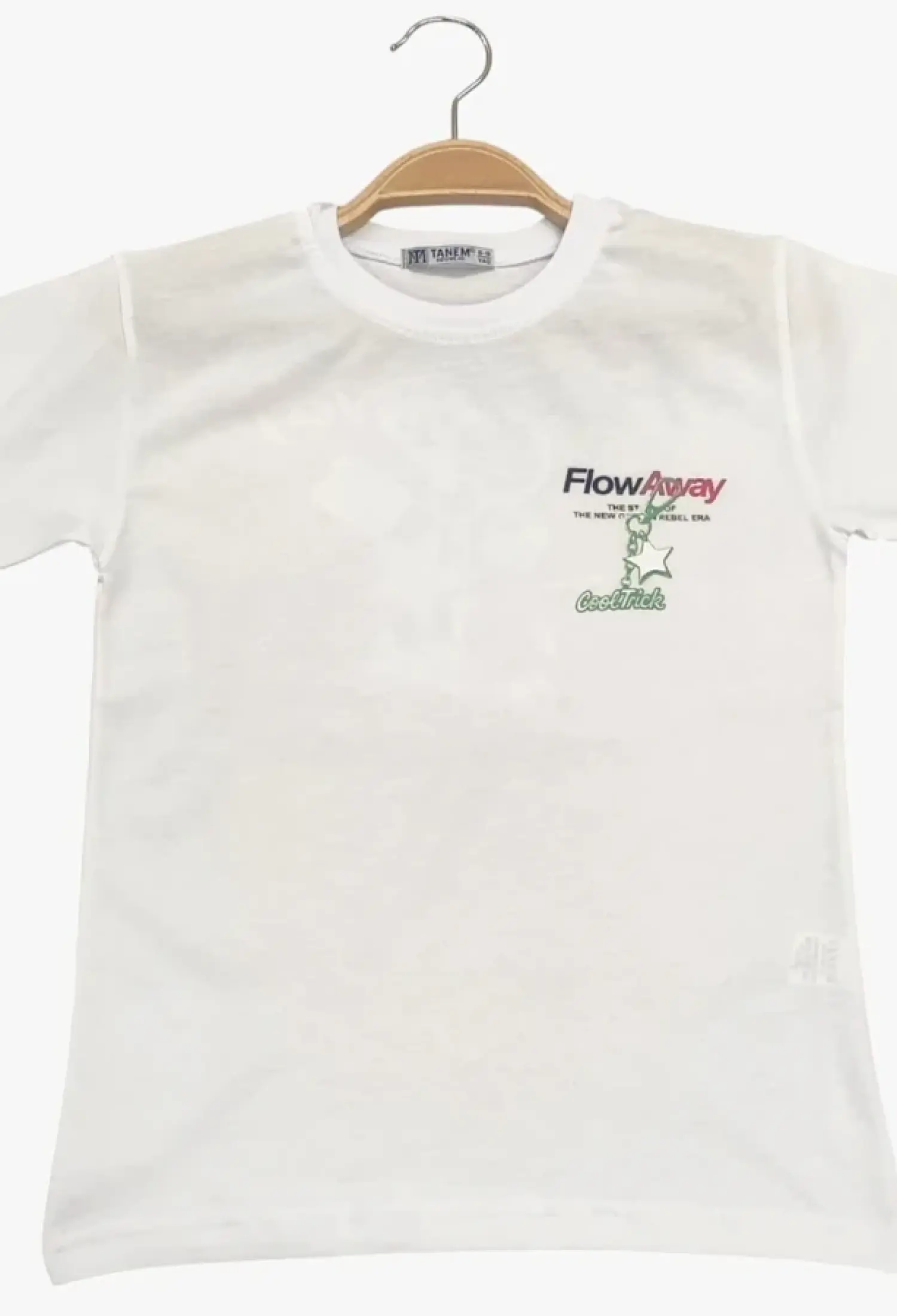 Flow Baskılı Erkek Tişört - Brand: TANEM KİDS - Kids & Bby Clothes From Peralane Kids Turkey