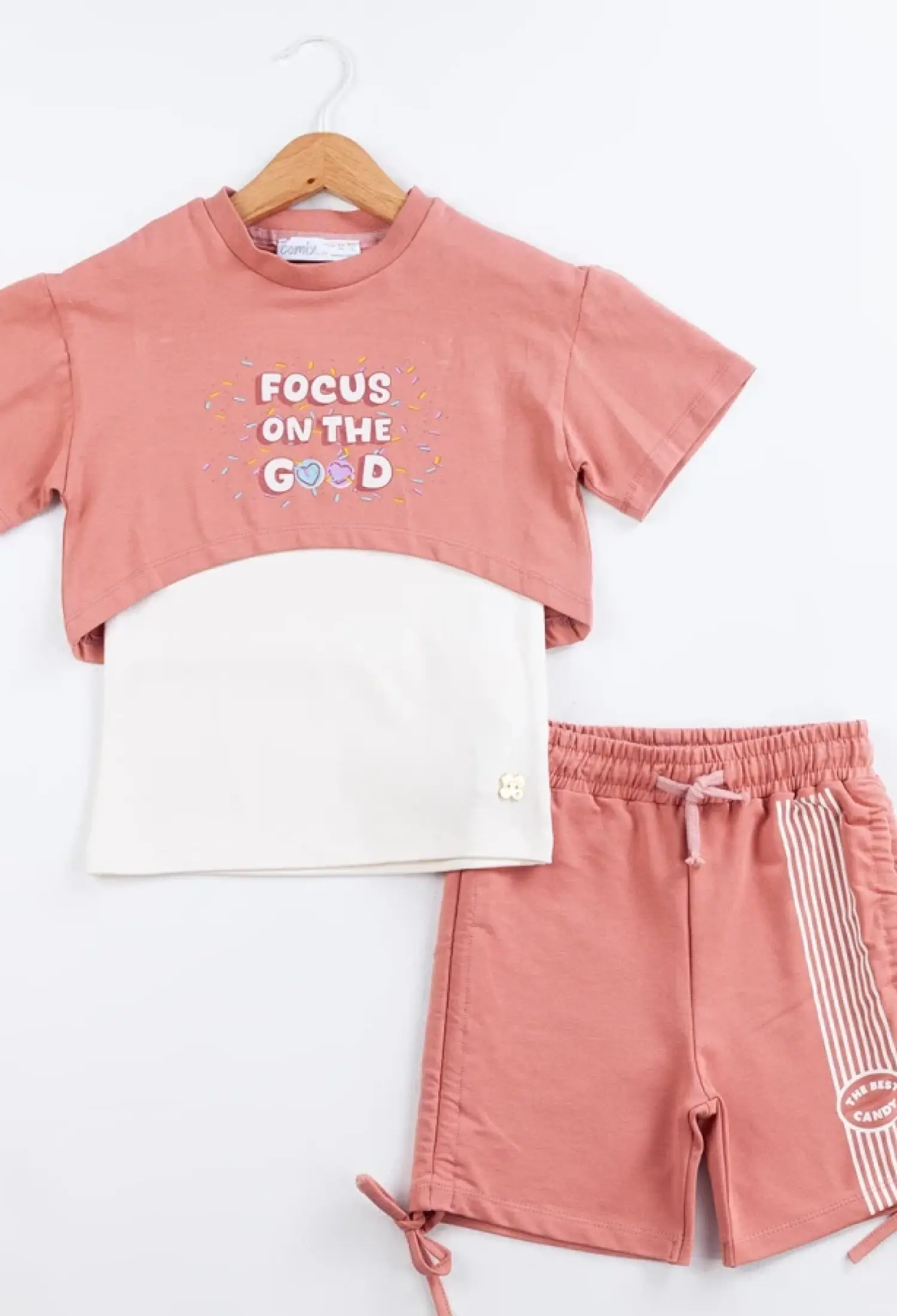 Focus Baskılı Badili Kız Takım - Brand: COMİX - Kids & Bby Clothes From Peralane Kids Turkey