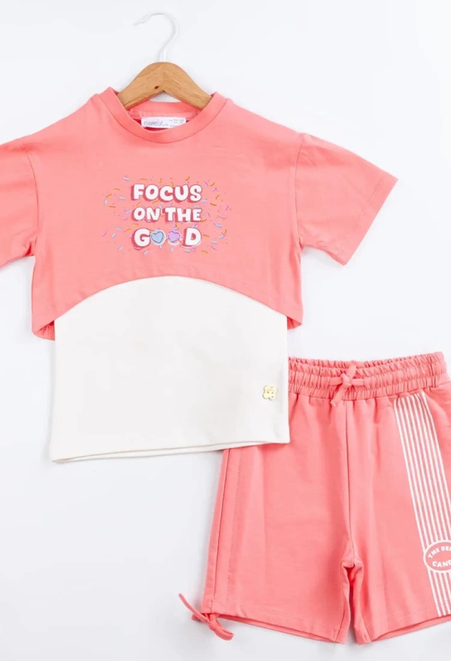 Focus Baskılı Badili Kız Takım - Brand: COMİX - Kids & Bby Clothes From Peralane Kids Turkey