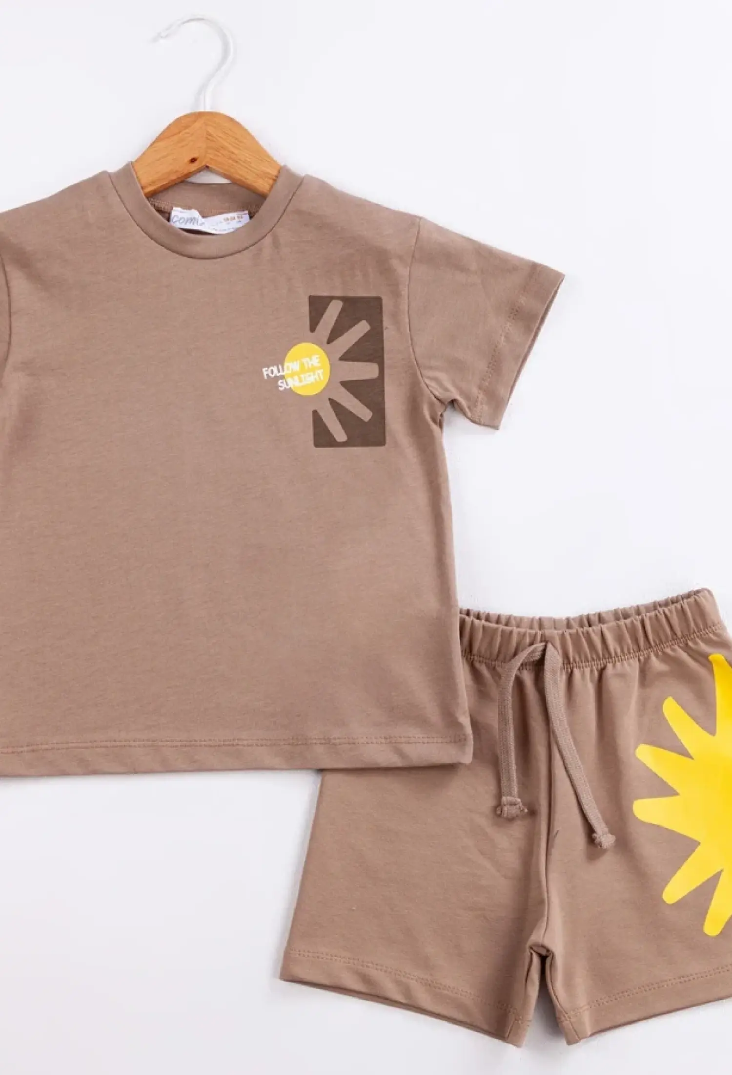 Follow The Sunlight Baskılı Erkek Bebe Takım - Brand: COMİX - Kids & Bby Clothes From Peralane Kids Turkey