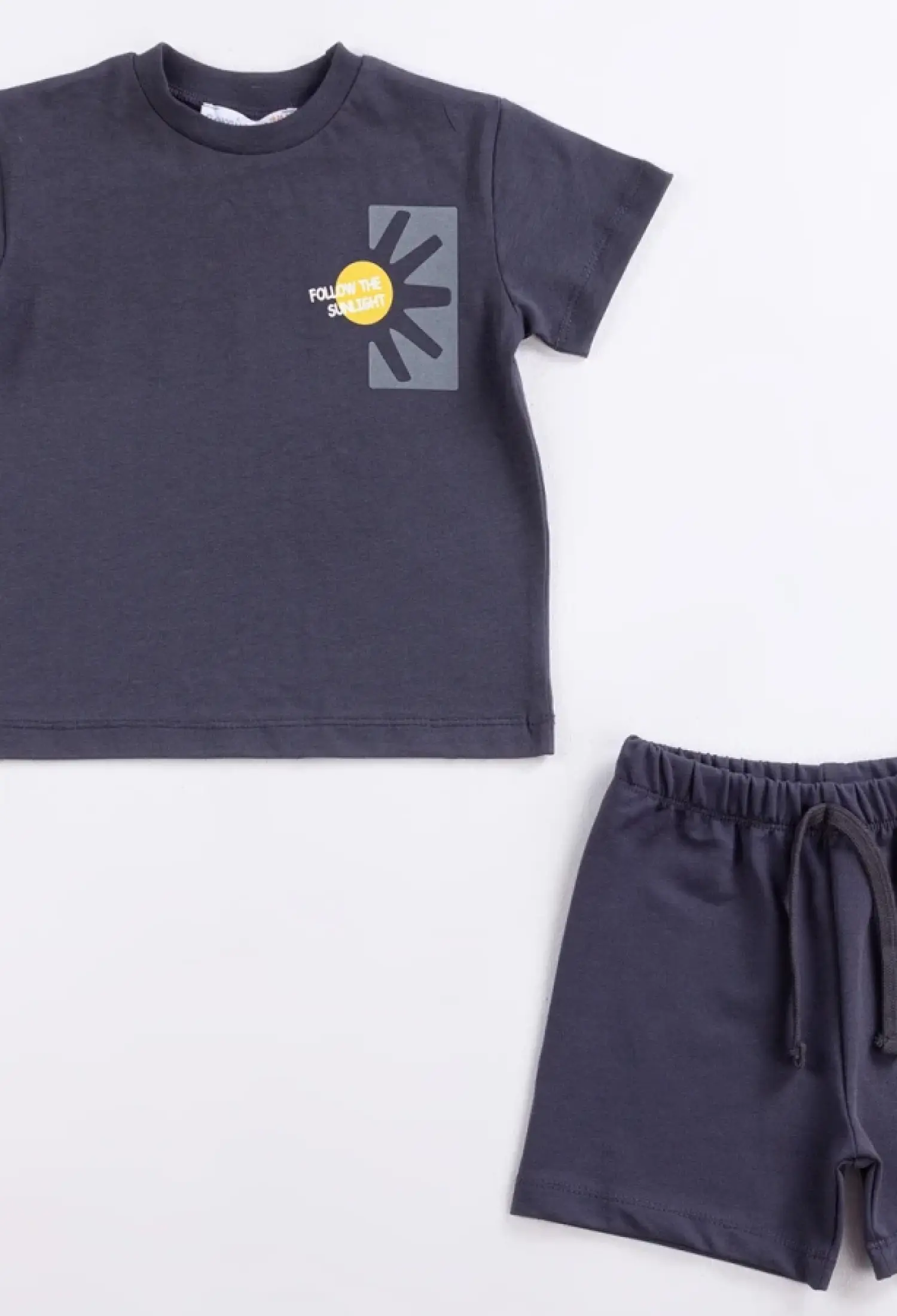 Follow The Sunlight Printed Baby Boy Outfit
