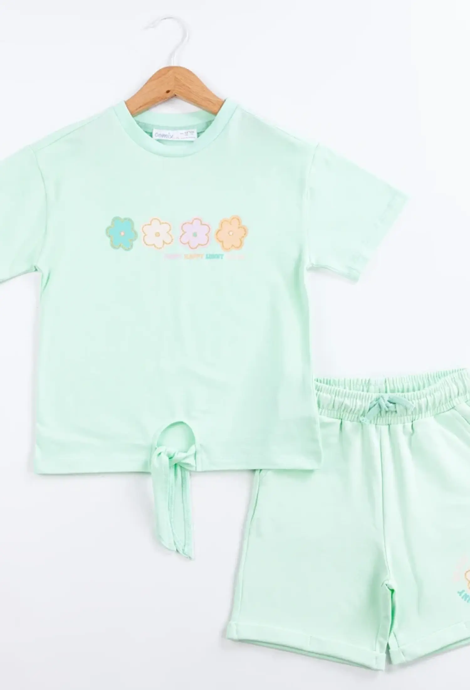 Funny Happy Baskılı Kız Takım - Brand: COMİX - Kids & Bby Clothes From Peralane Kids Turkey