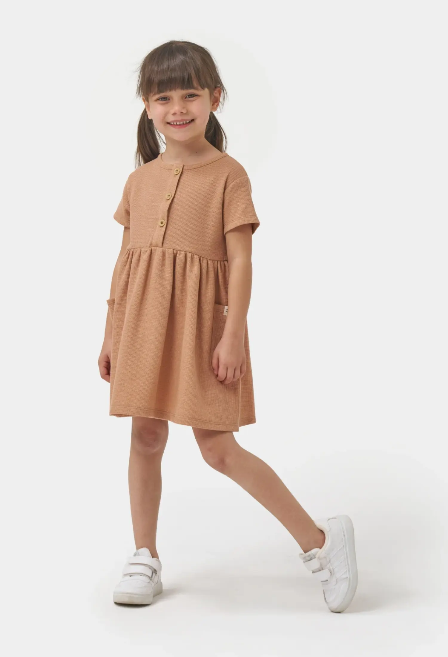 Girl Dress with Pocket (2/3-5/6 Yrs) - 25325