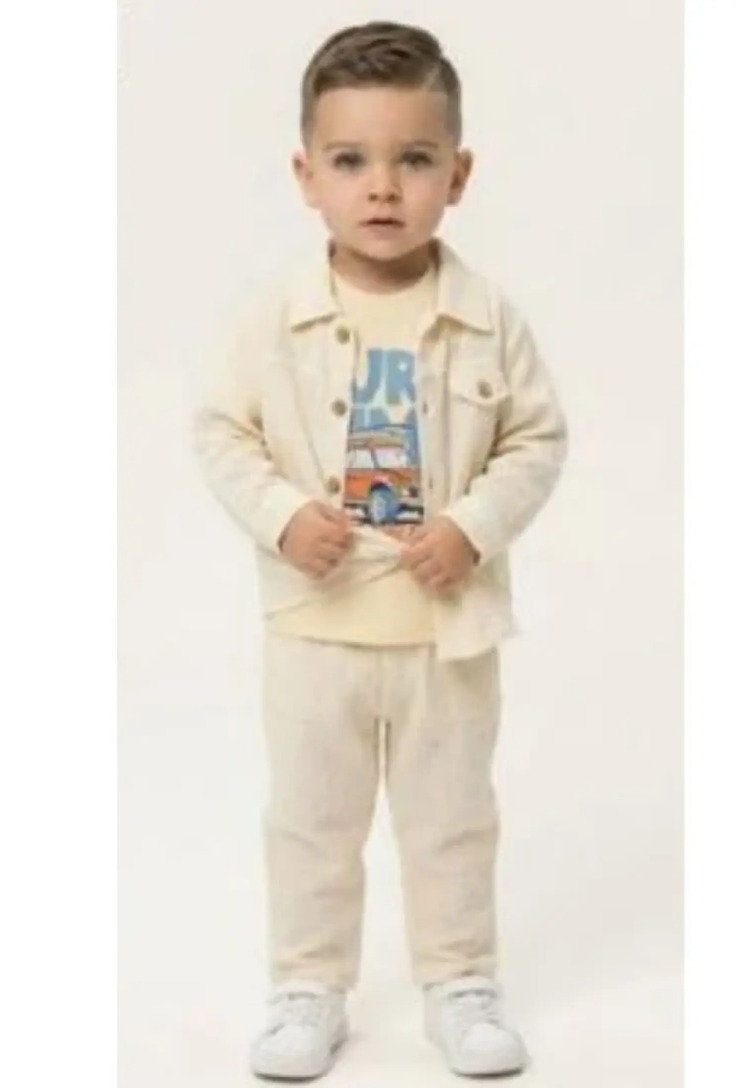 Gömlekli Üçlü Erkek Bebe Takım - Brand: ELCİ BABY - Kids & Bby Clothes From Peralane Kids Turkey