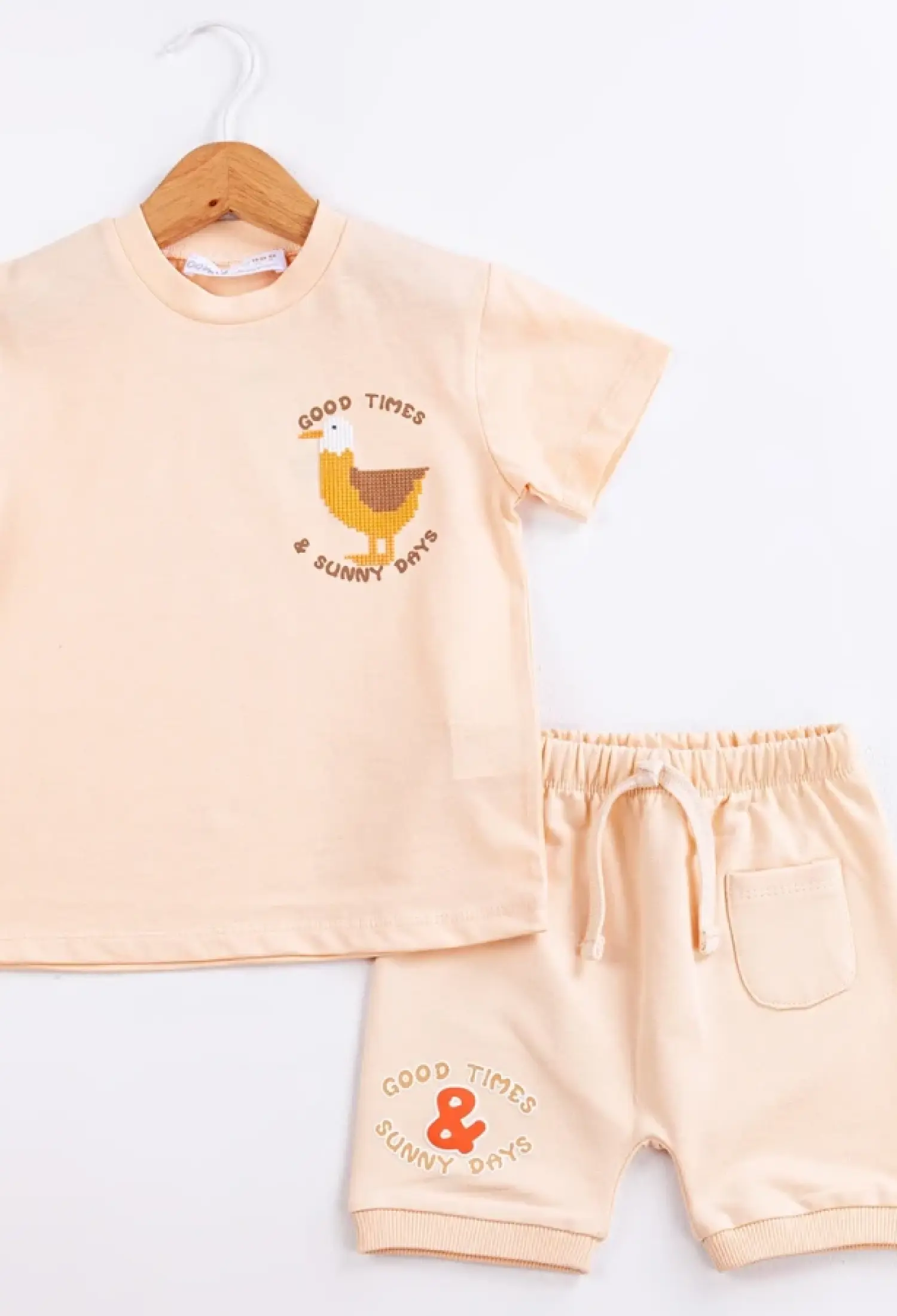 Good Times Baskılı Erkek Bebe Takım - Brand: COMİX - Kids & Bby Clothes From Peralane Kids Turkey
