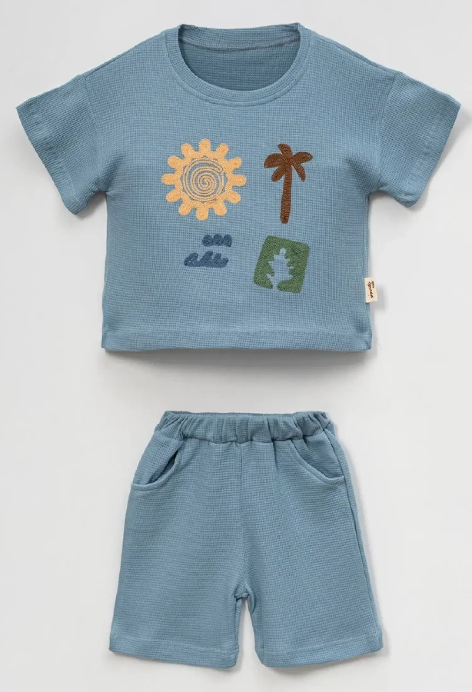 Güneş Nakışlı Kız Takım - Brand: VOVİDO - Kids & Bby Clothes From Peralane Kids Turkey