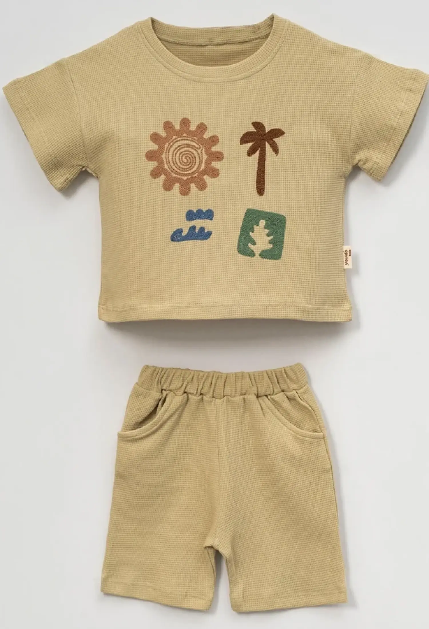 Güneş Nakışlı Kız Takım - Brand: VOVİDO - Kids & Bby Clothes From Peralane Kids Turkey