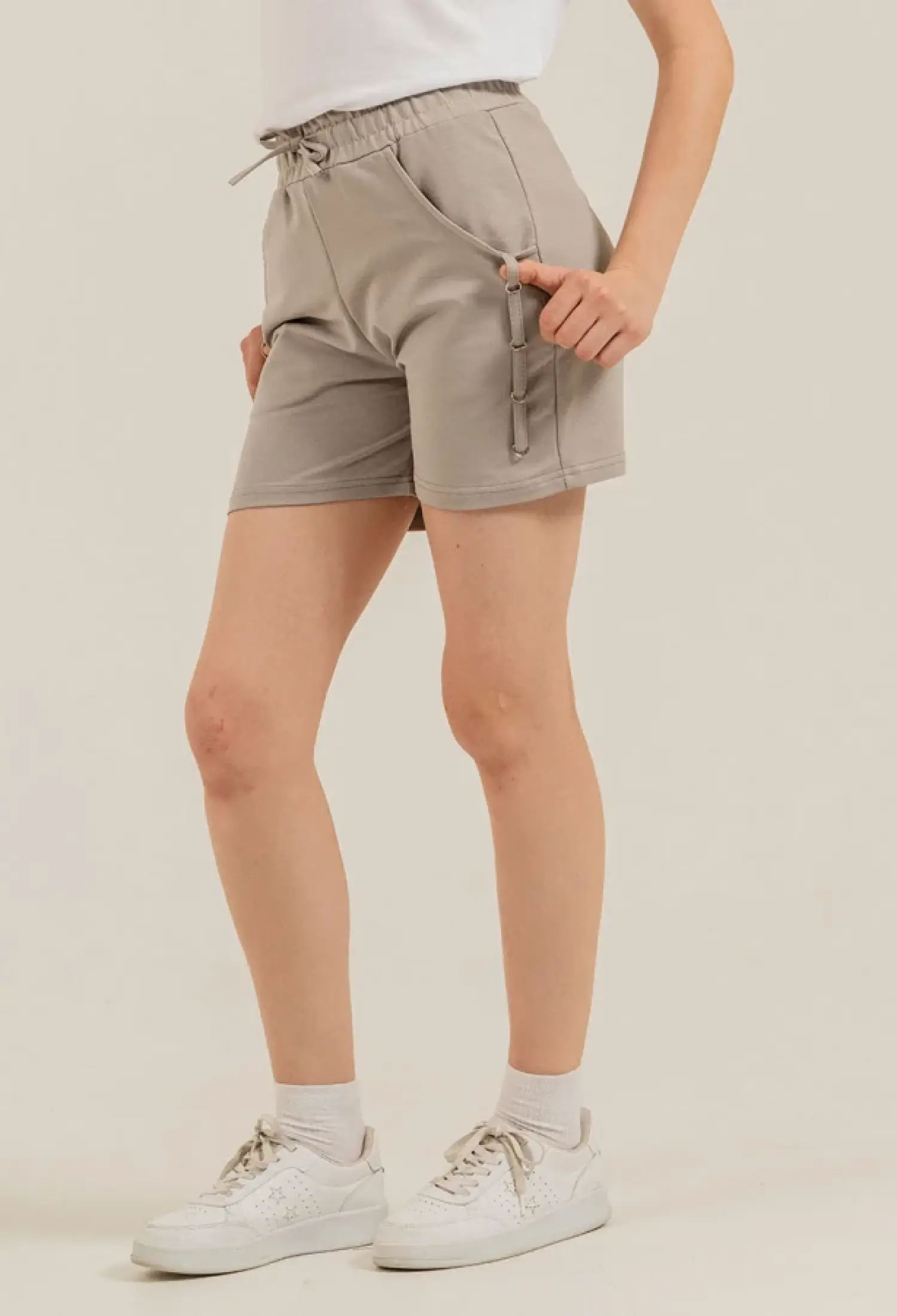 Girls' Shorts with String Detail