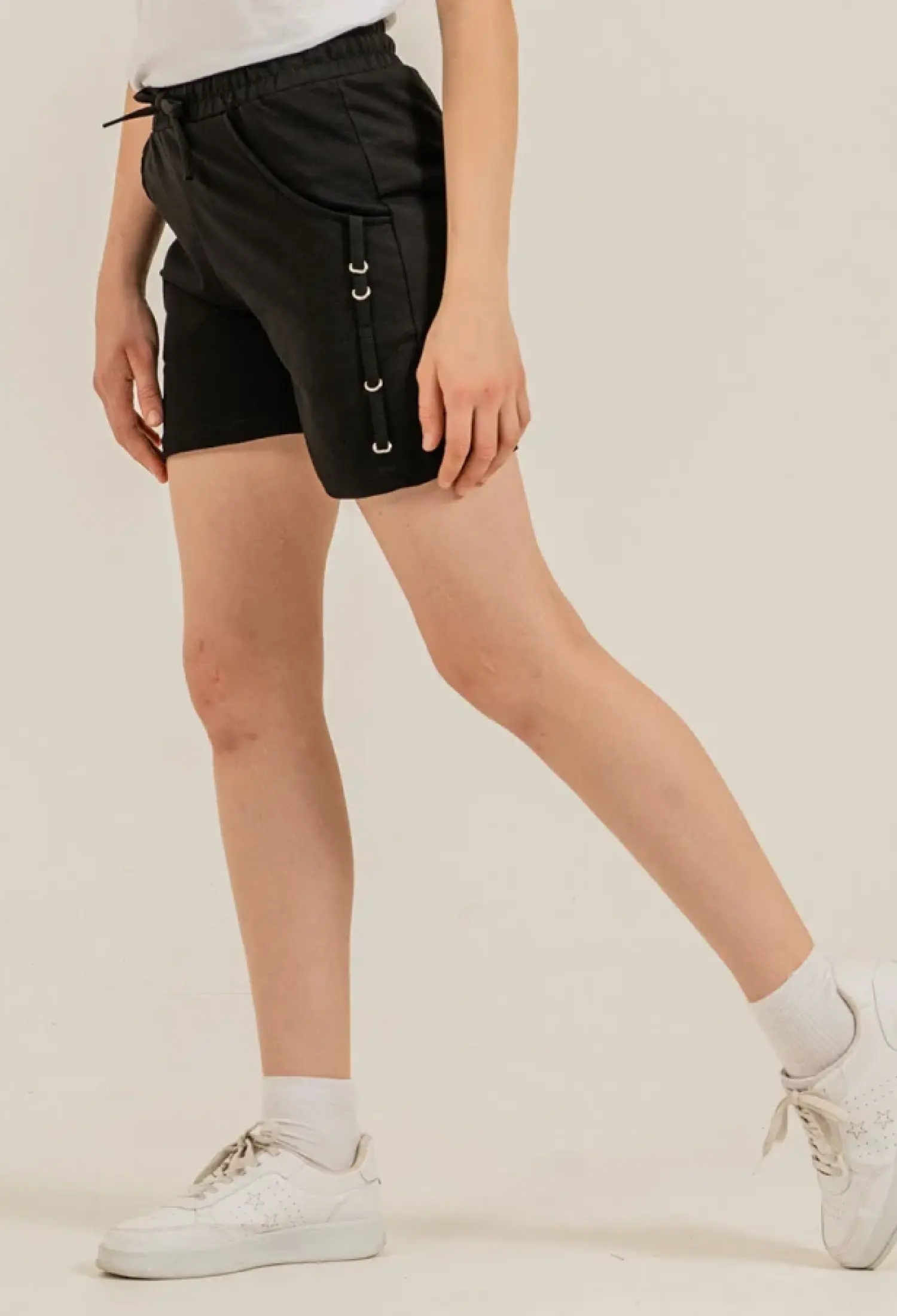 Girls' Shorts with String Detail