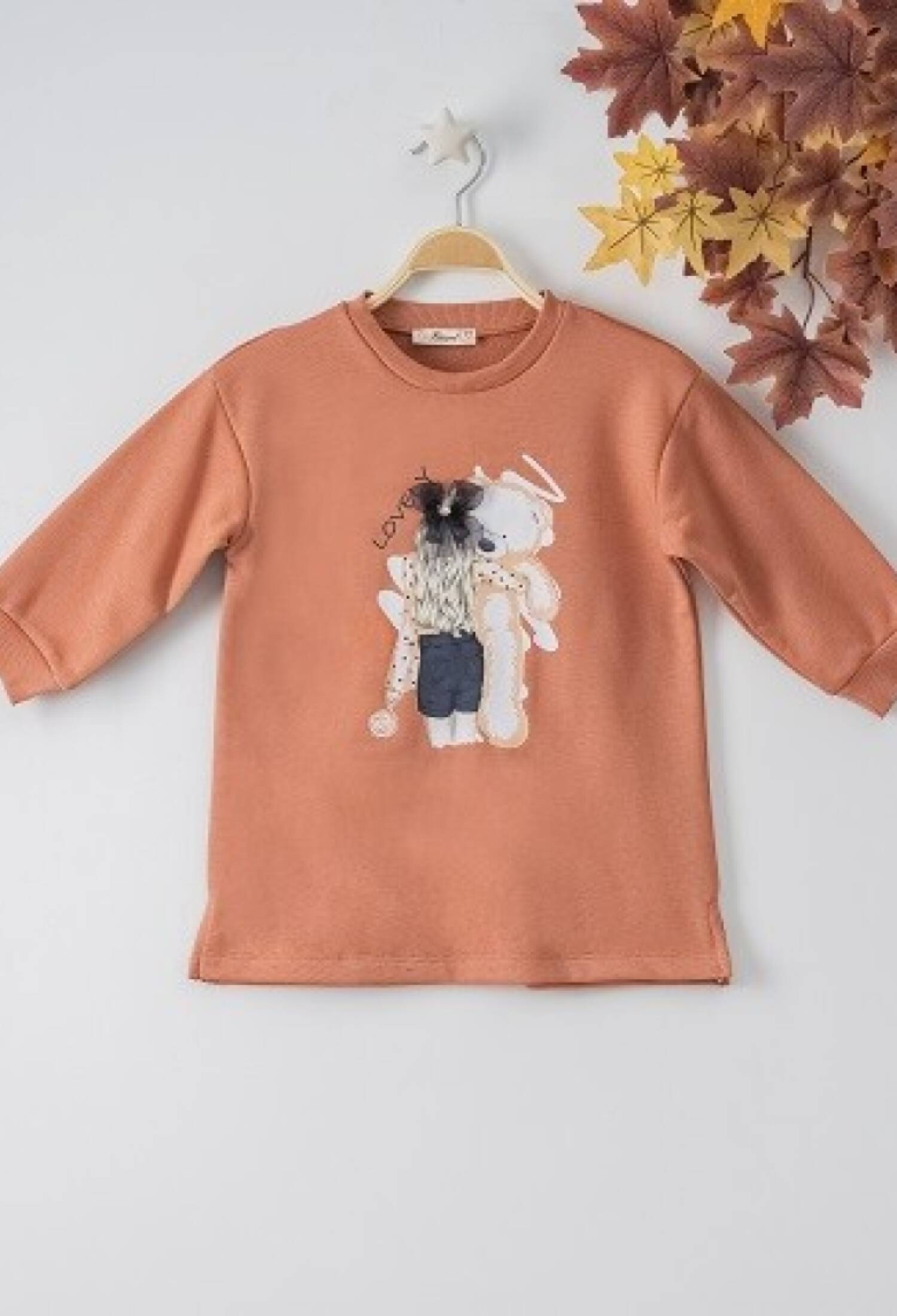GIRL PRINTED 3P DRESS