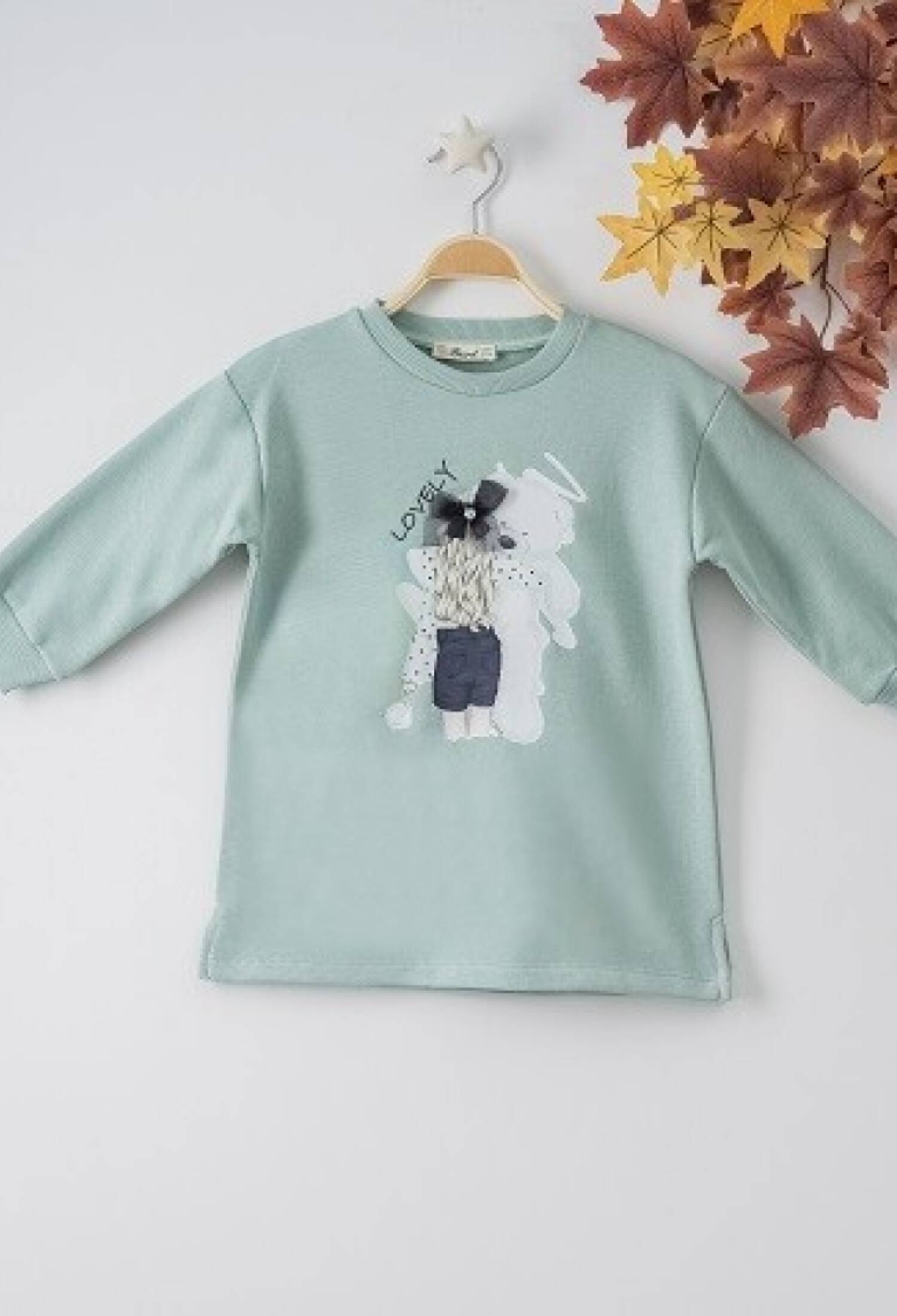 GIRL PRINTED 3P DRESS