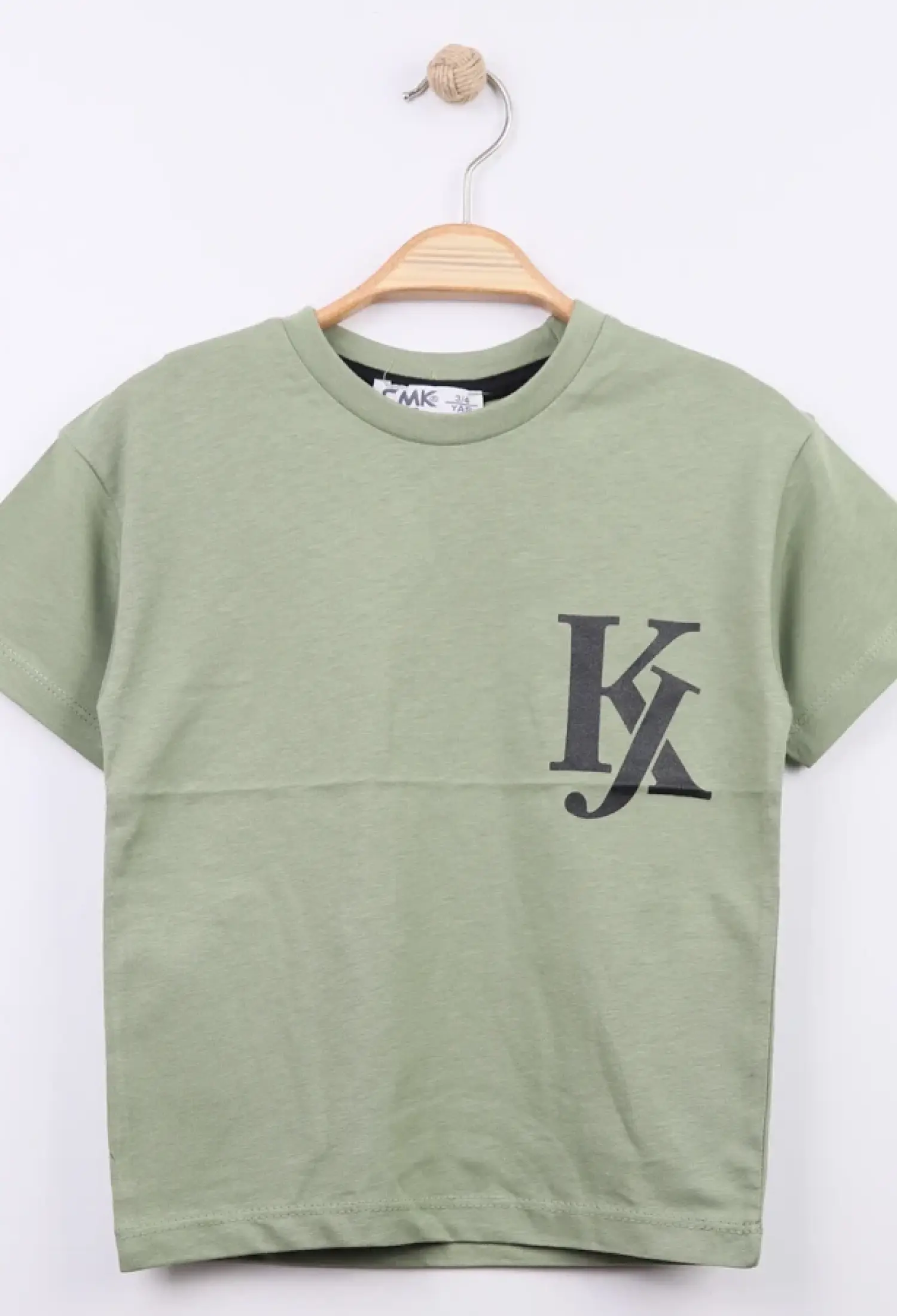 KJ Baskılı Erkek Tişört - Brand: CMK - Kids & Bby Clothes From Peralane Kids Turkey