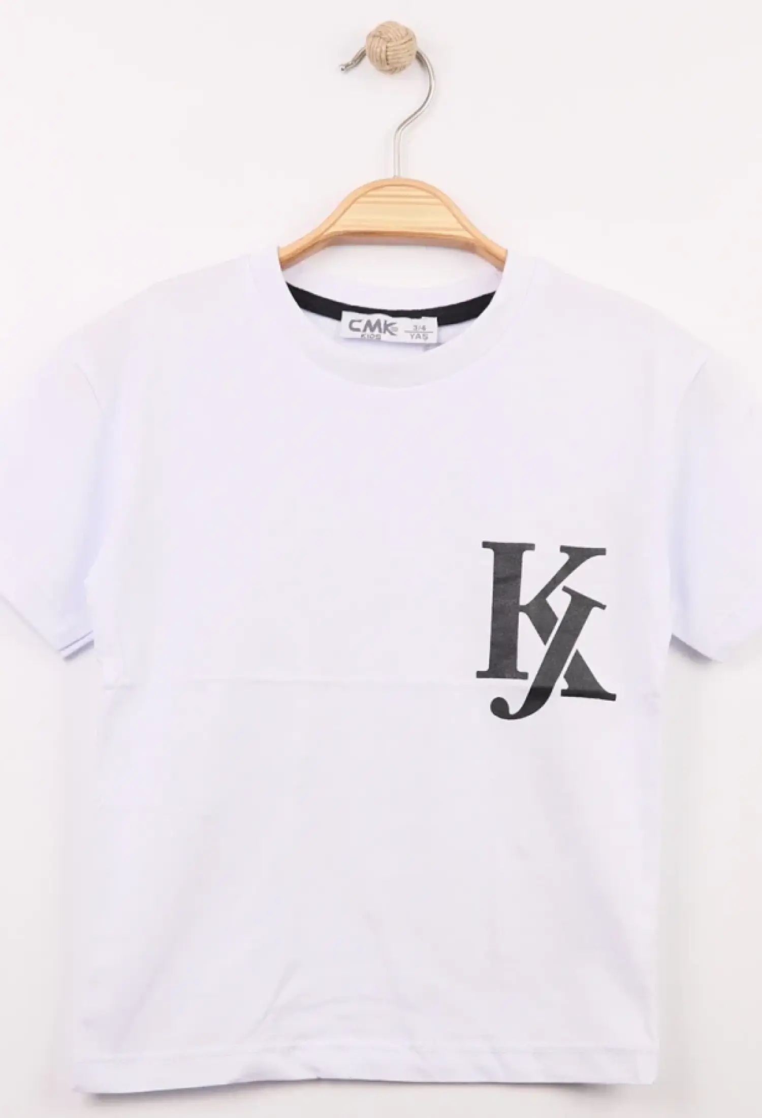 KJ Baskılı Erkek Tişört - Brand: CMK - Kids & Bby Clothes From Peralane Kids Turkey