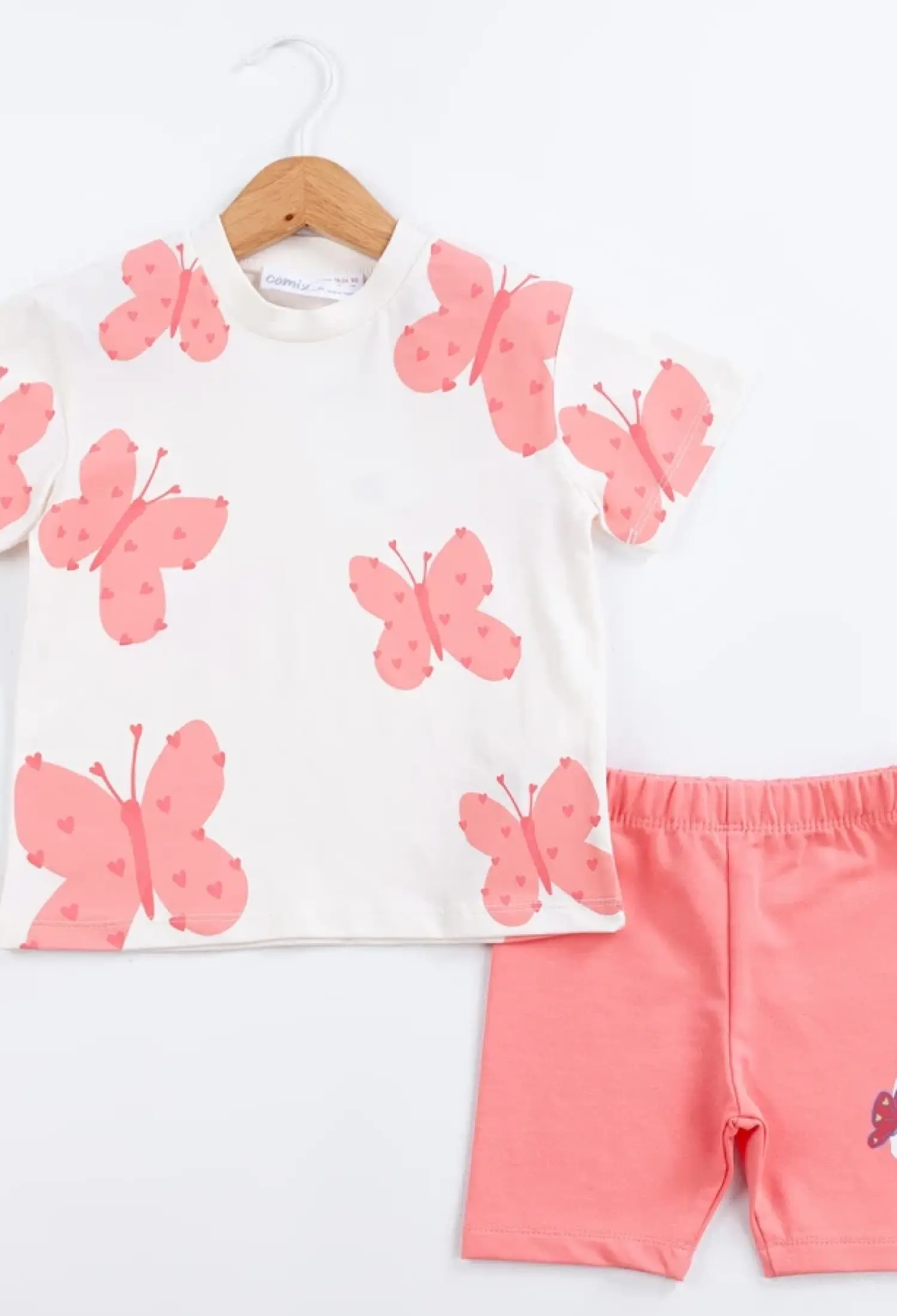 Kelebek Baskılı Kız Bebe Takım - Brand: COMİX - Kids & Bby Clothes From Peralane Kids Turkey