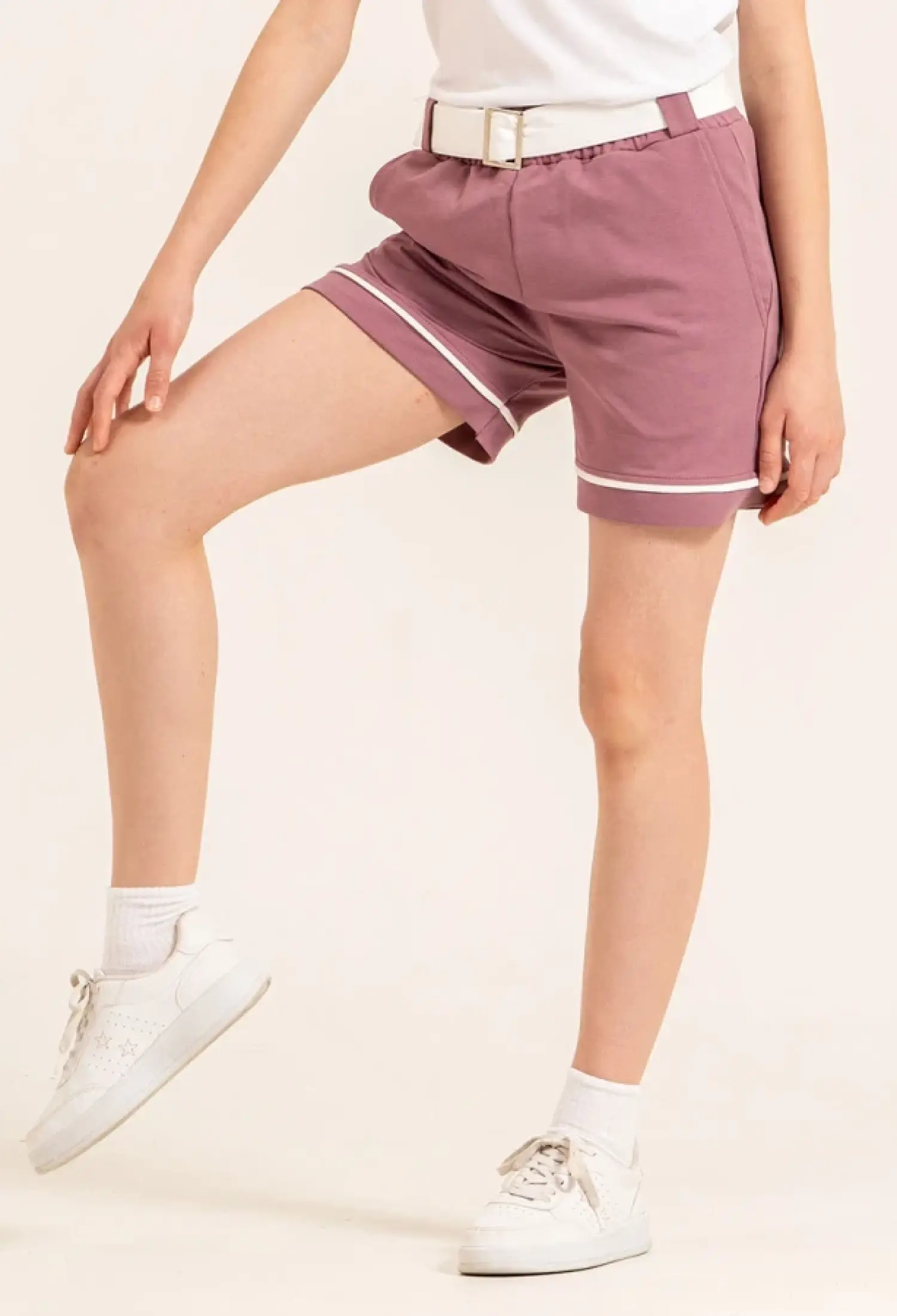 Girl's Shorts with Belt