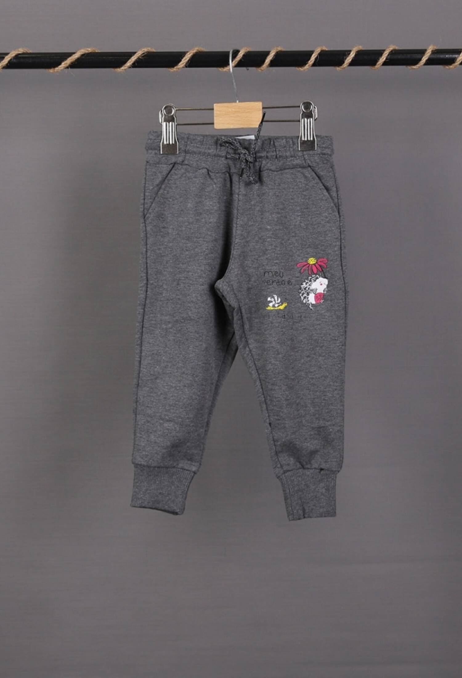Hedgehog Print Girl's Single Bottom
