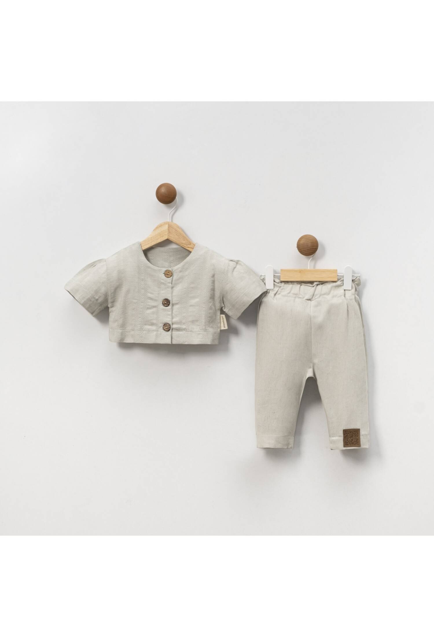 LEOPAR BUTTONED JACKET SUIT