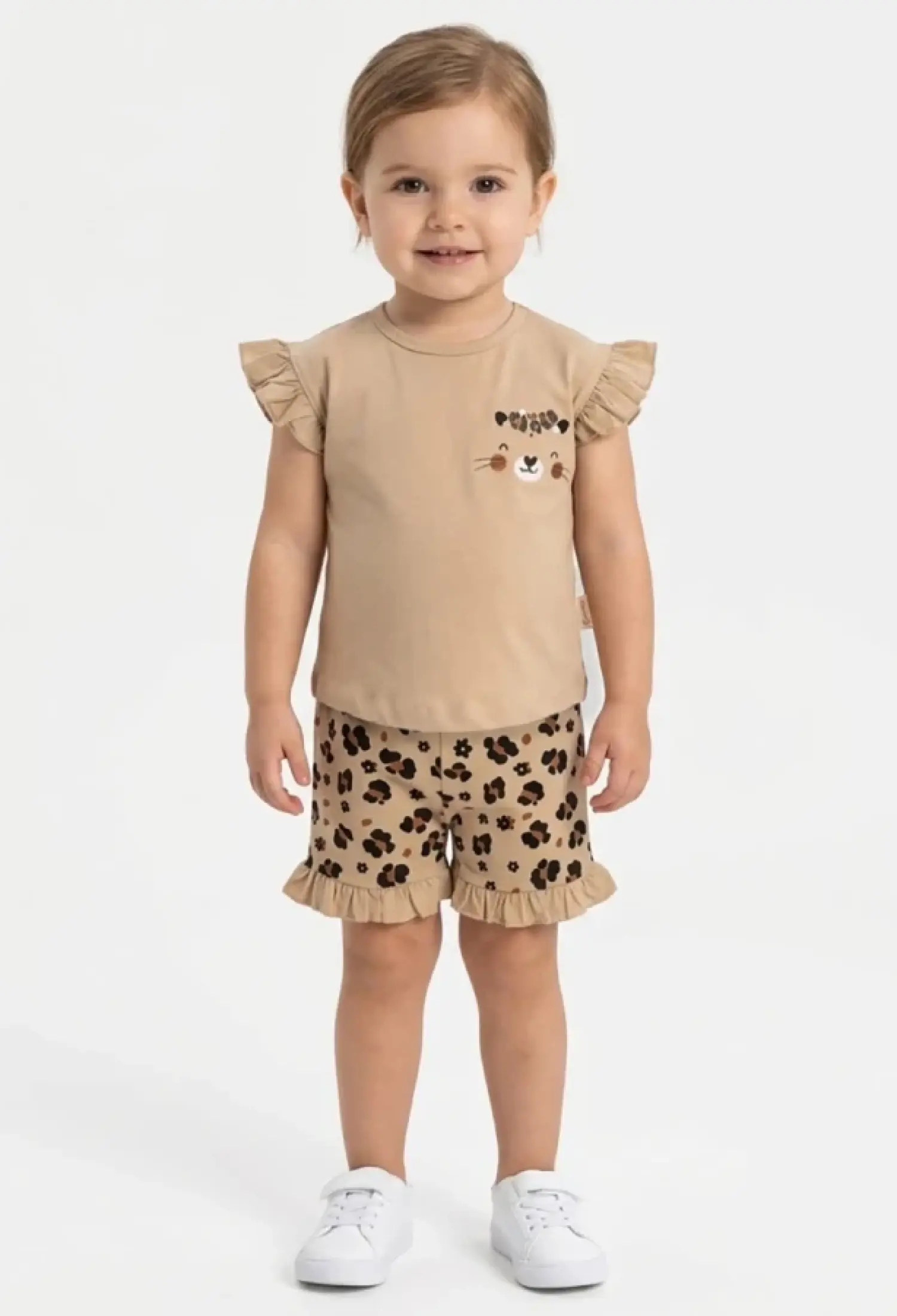 Leopar Desenli Kız Bebe Takım - Brand: VOVİDO - Kids & Bby Clothes From Peralane Kids Turkey