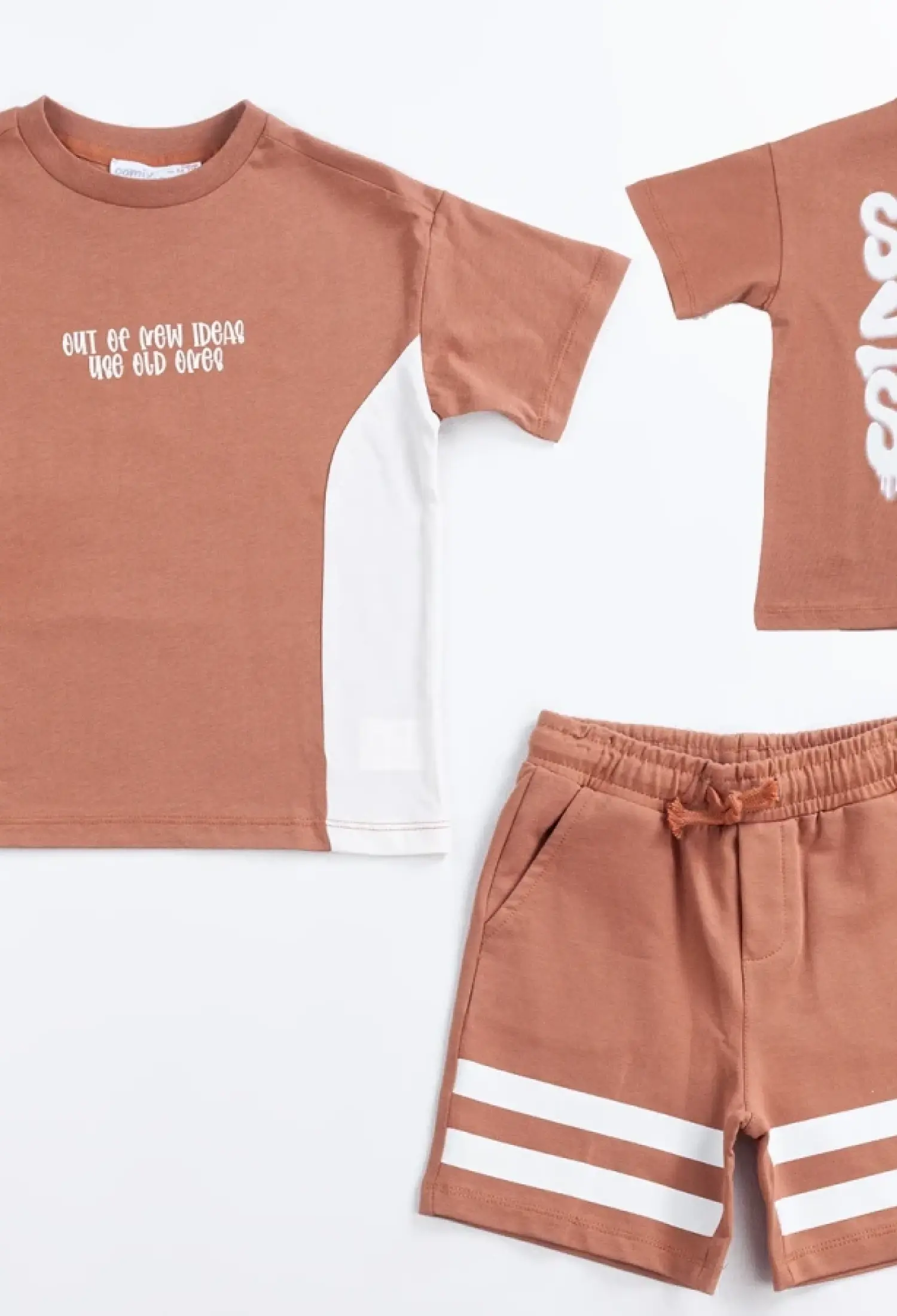 New İdeas Baskılı Erkek Takım - Brand: COMİX - Kids & Bby Clothes From Peralane Kids Turkey