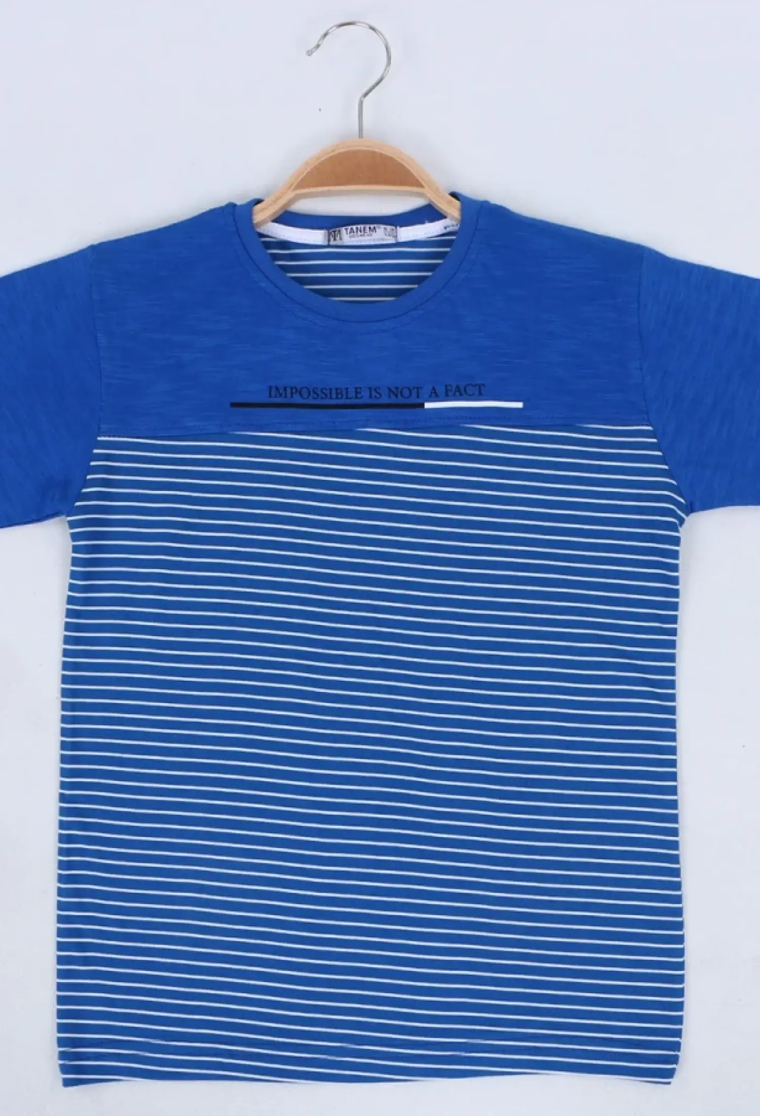 Not Çizgili Erkek Tişört - Brand: TANEM KİDS - Kids & Bby Clothes From Peralane Kids Turkey