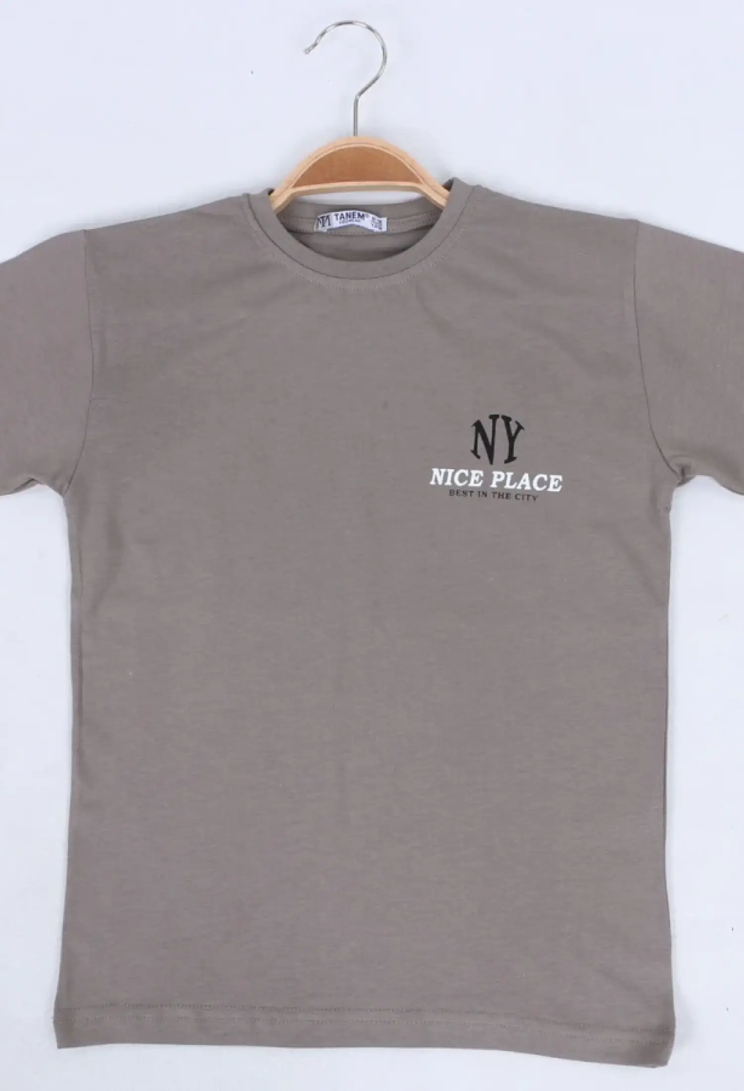 Ny Baskılı Erkek Tişört - Brand: TANEM KİDS - Kids & Bby Clothes From Peralane Kids Turkey