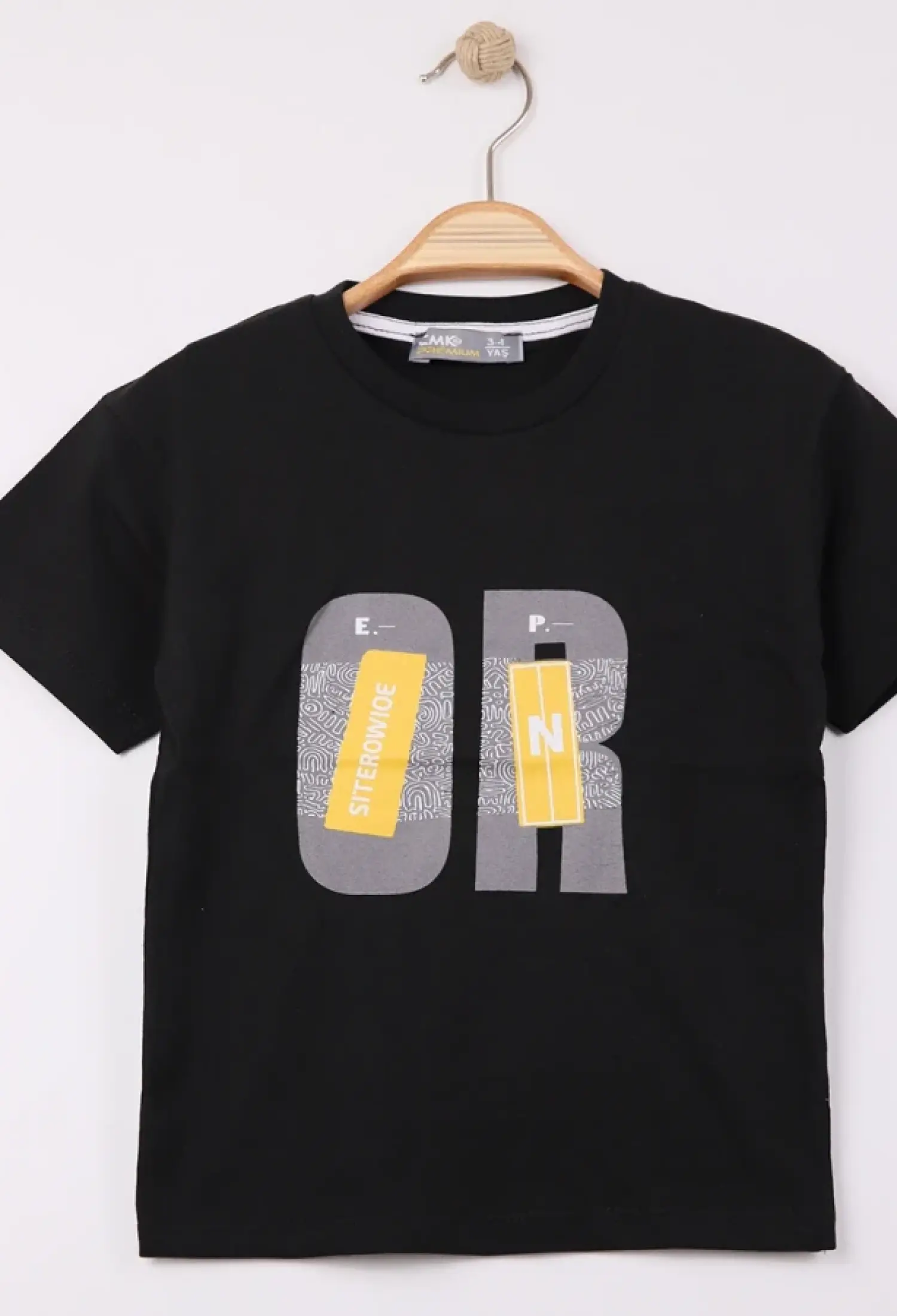 OR Baskılı Erkek Tişört - Brand: CMK - Kids & Bby Clothes From Peralane Kids Turkey